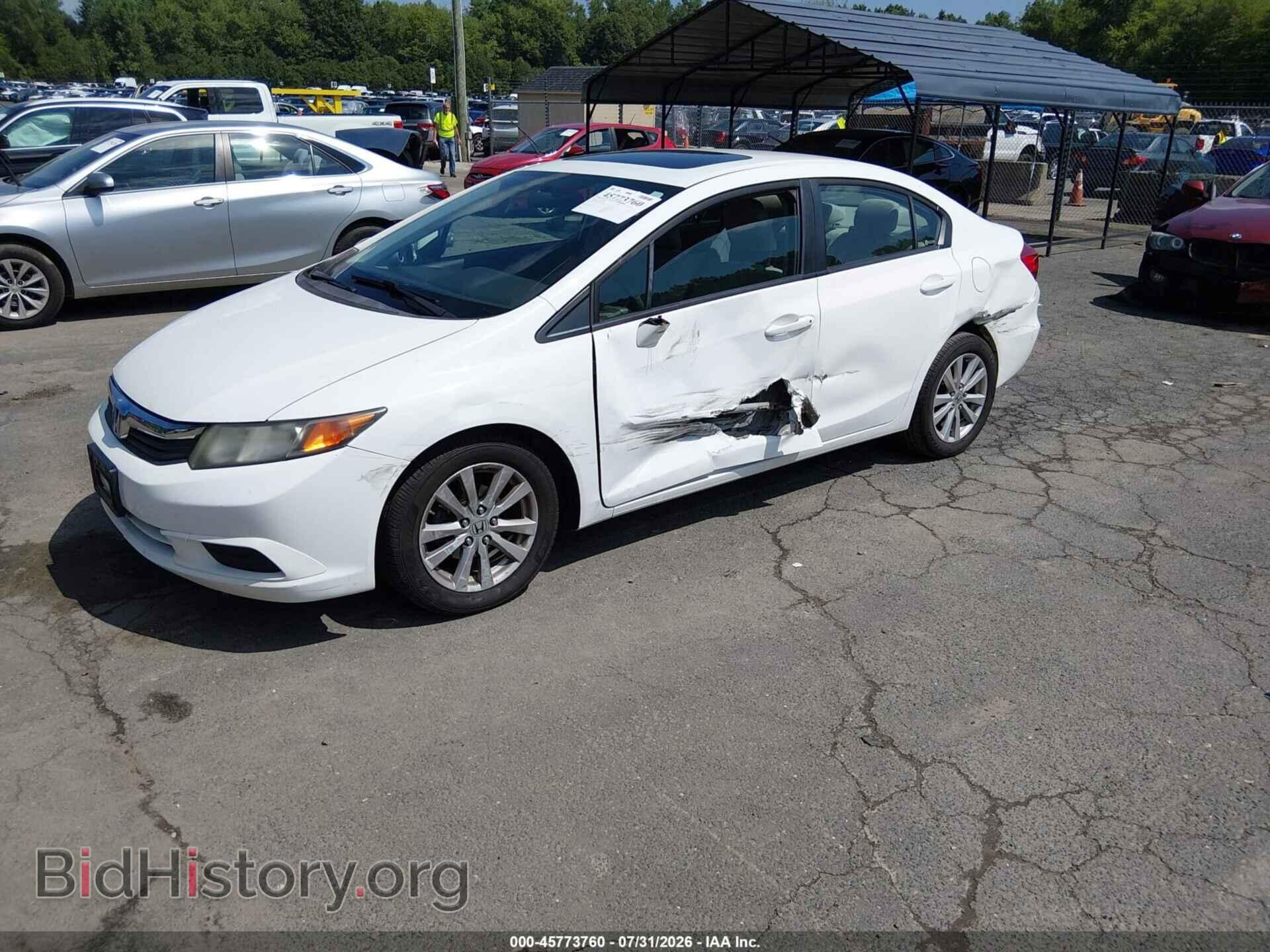 2012 HONDA CIVIC - VIN: 2HGFB2F82CH327305 - Photo 2