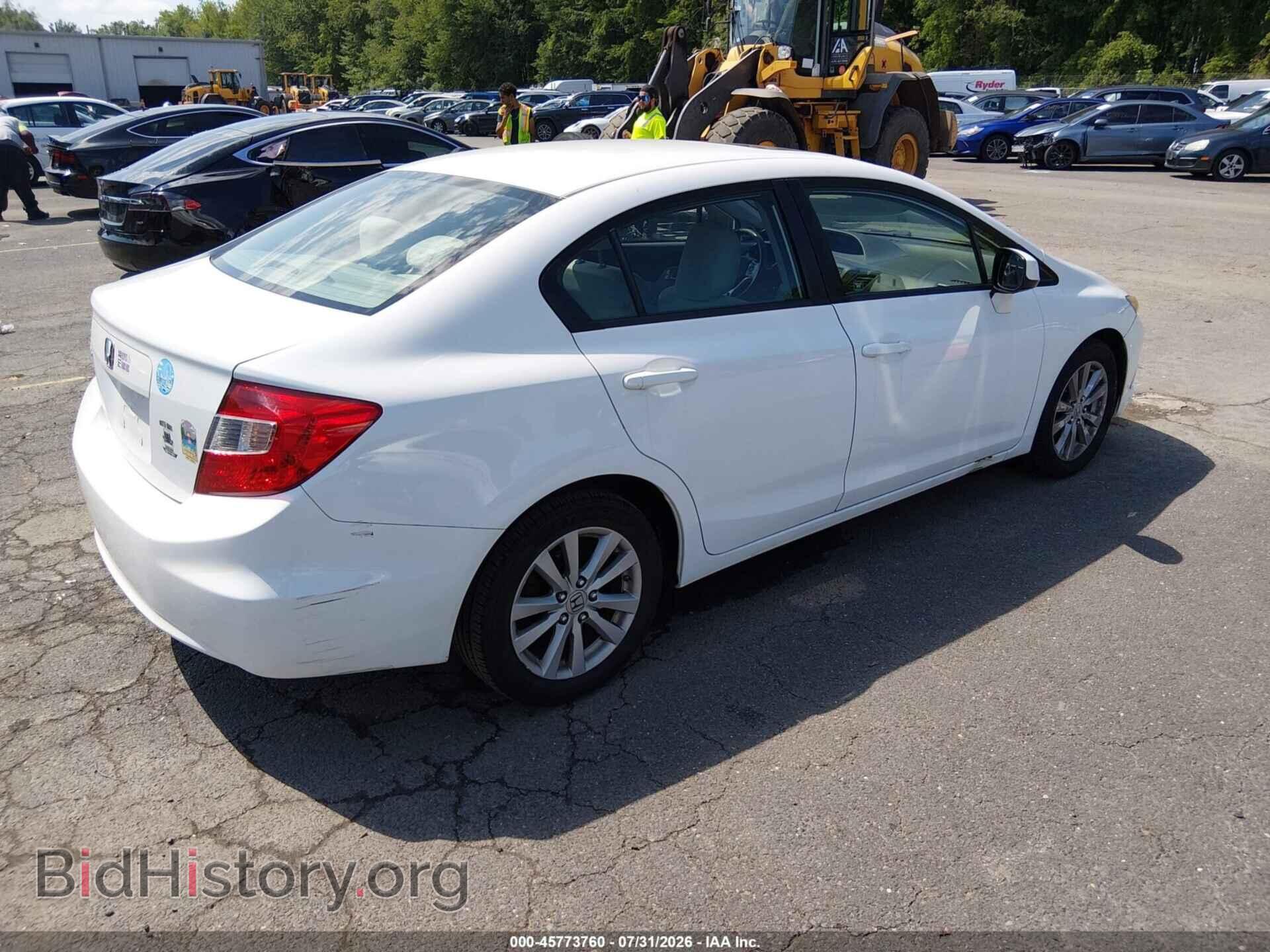 2012 HONDA CIVIC - VIN: 2HGFB2F82CH327305 - Photo 4