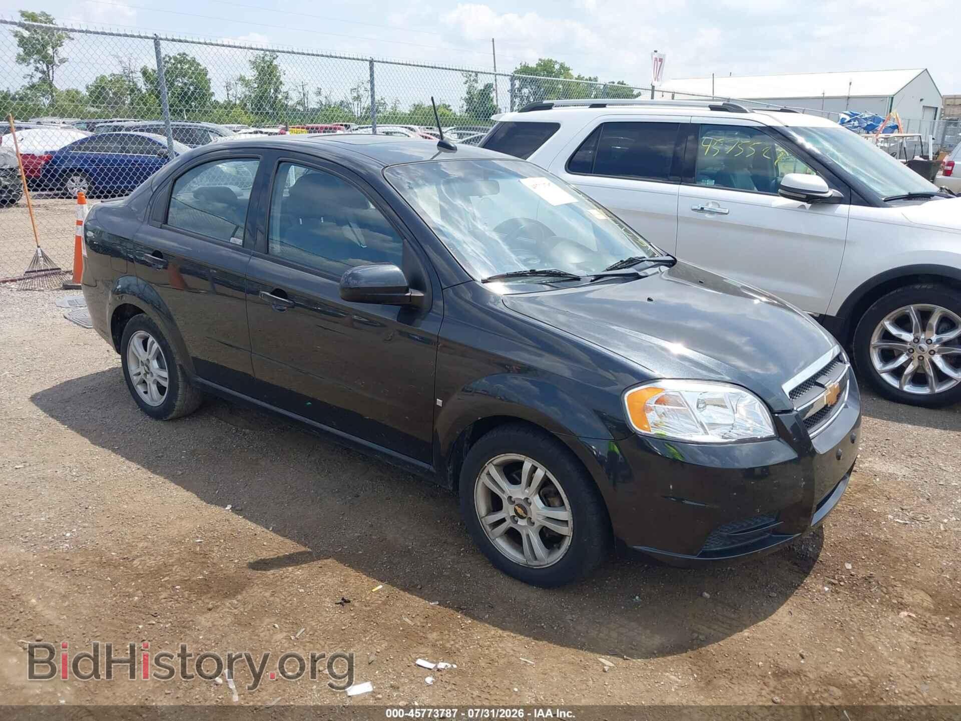 Photo KL1TD56E09B682811 - CHEVROLET AVEO 2009