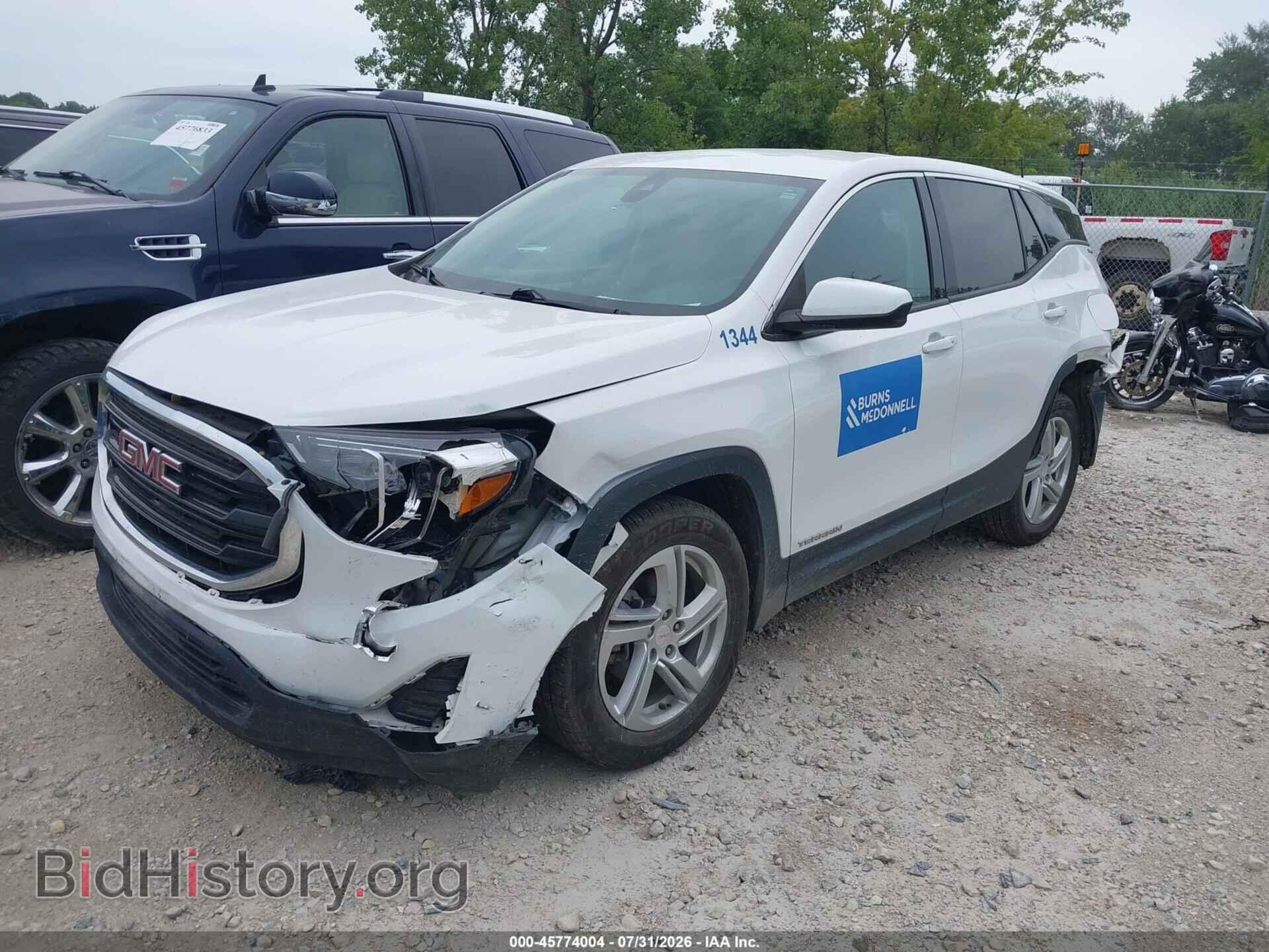 2020 GMC TERRAIN - VIN: 3GKALTEV8LL171611 - Фото 2