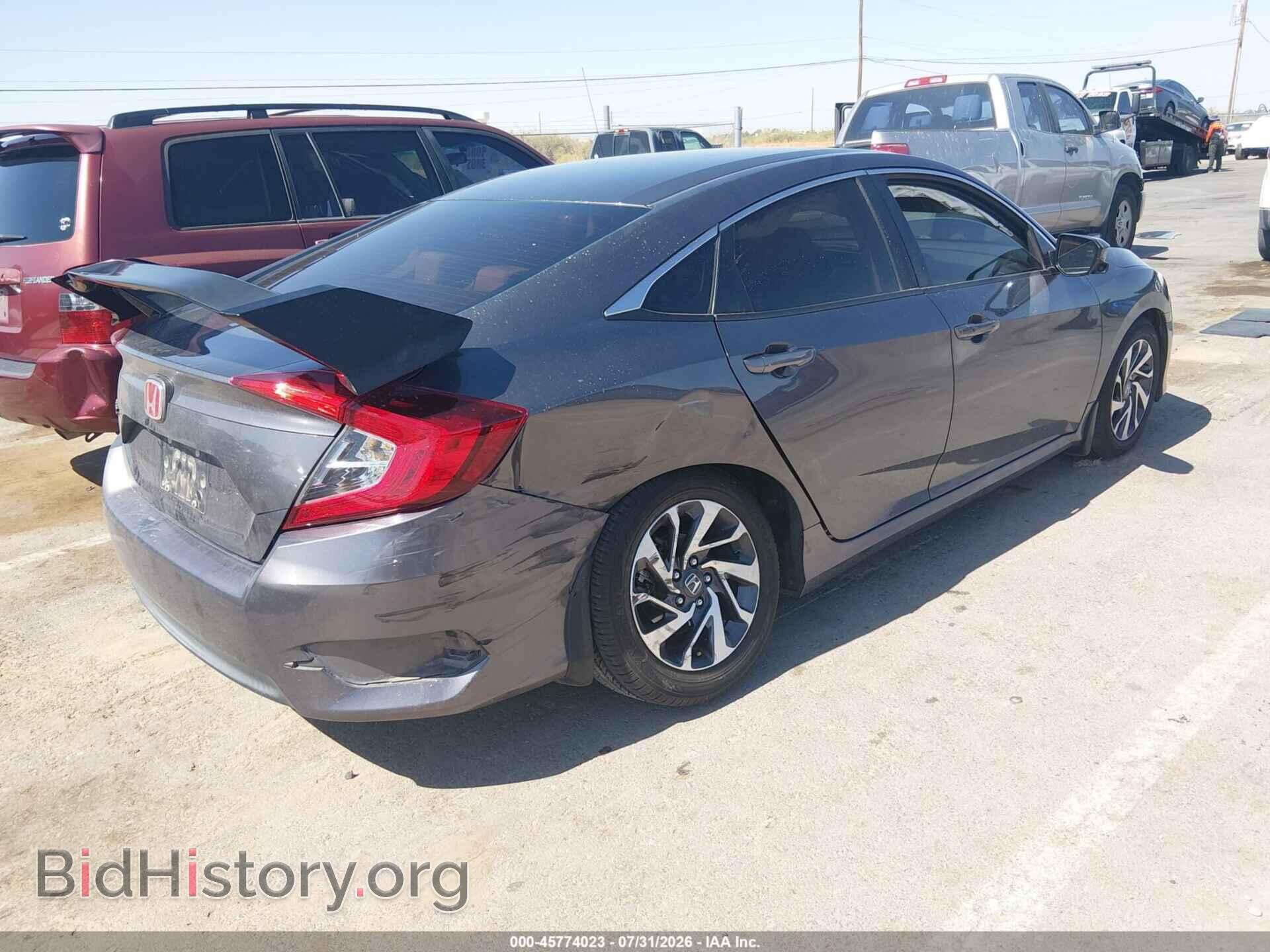 2016 HONDA CIVIC - VIN: 19XFC2F80GE248227 - Фото 4