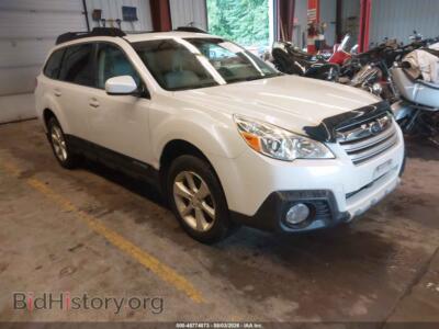 2014 Subaru OUTBACK 2.5I Limited, белый — VIN 4S4BRBLC4E3314669, IAAI