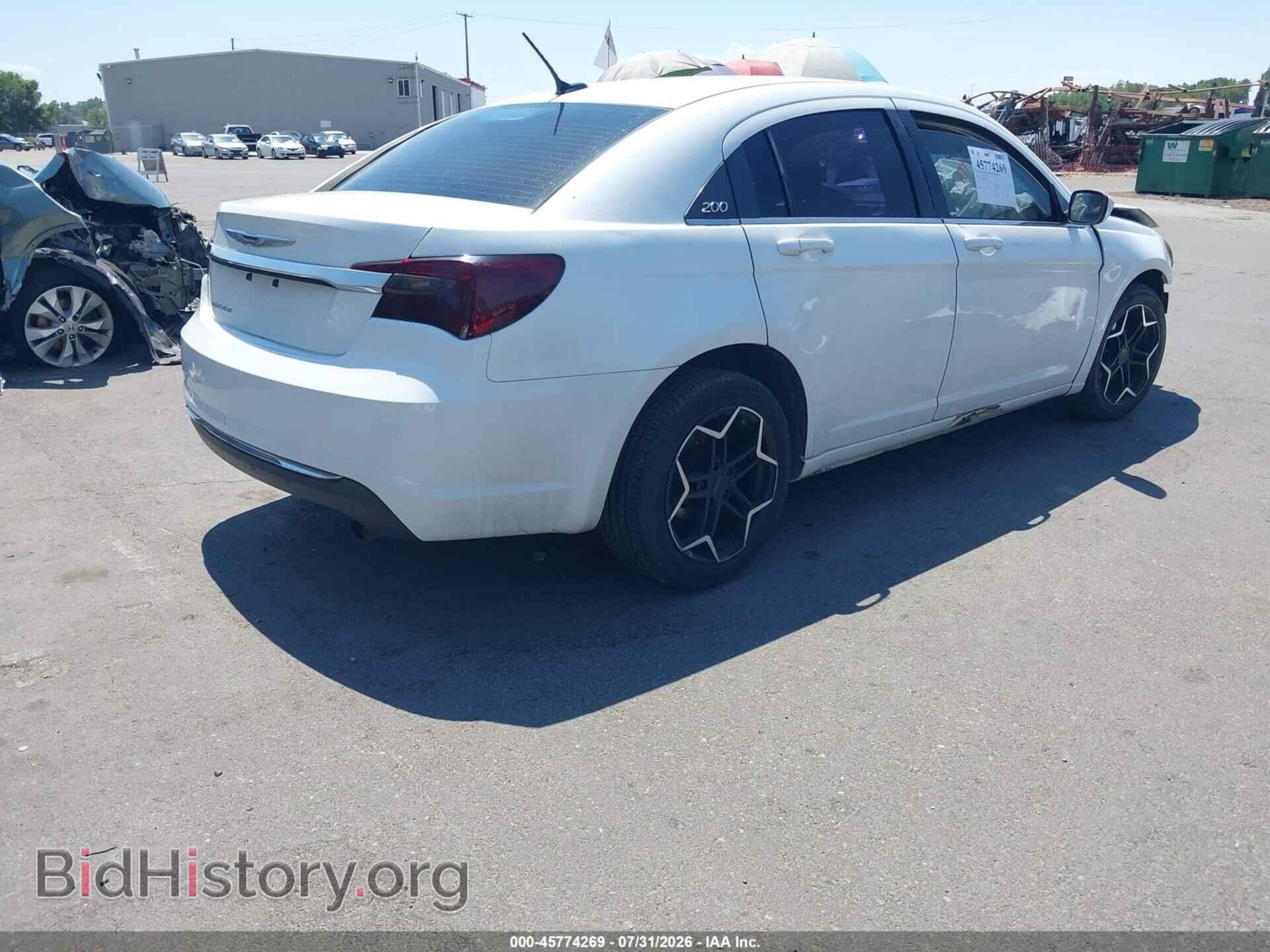 2013 CHRYSLER 200 - VIN: 1C3CCBABXDN735436 - Photo 4