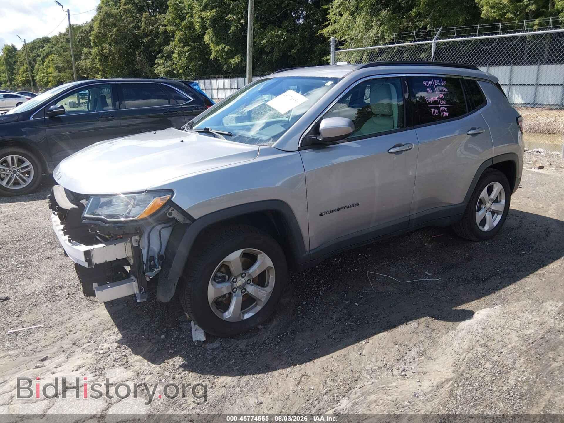 2018 JEEP COMPASS - VIN: 3C4NJDBB3JT314268 - Фото 2