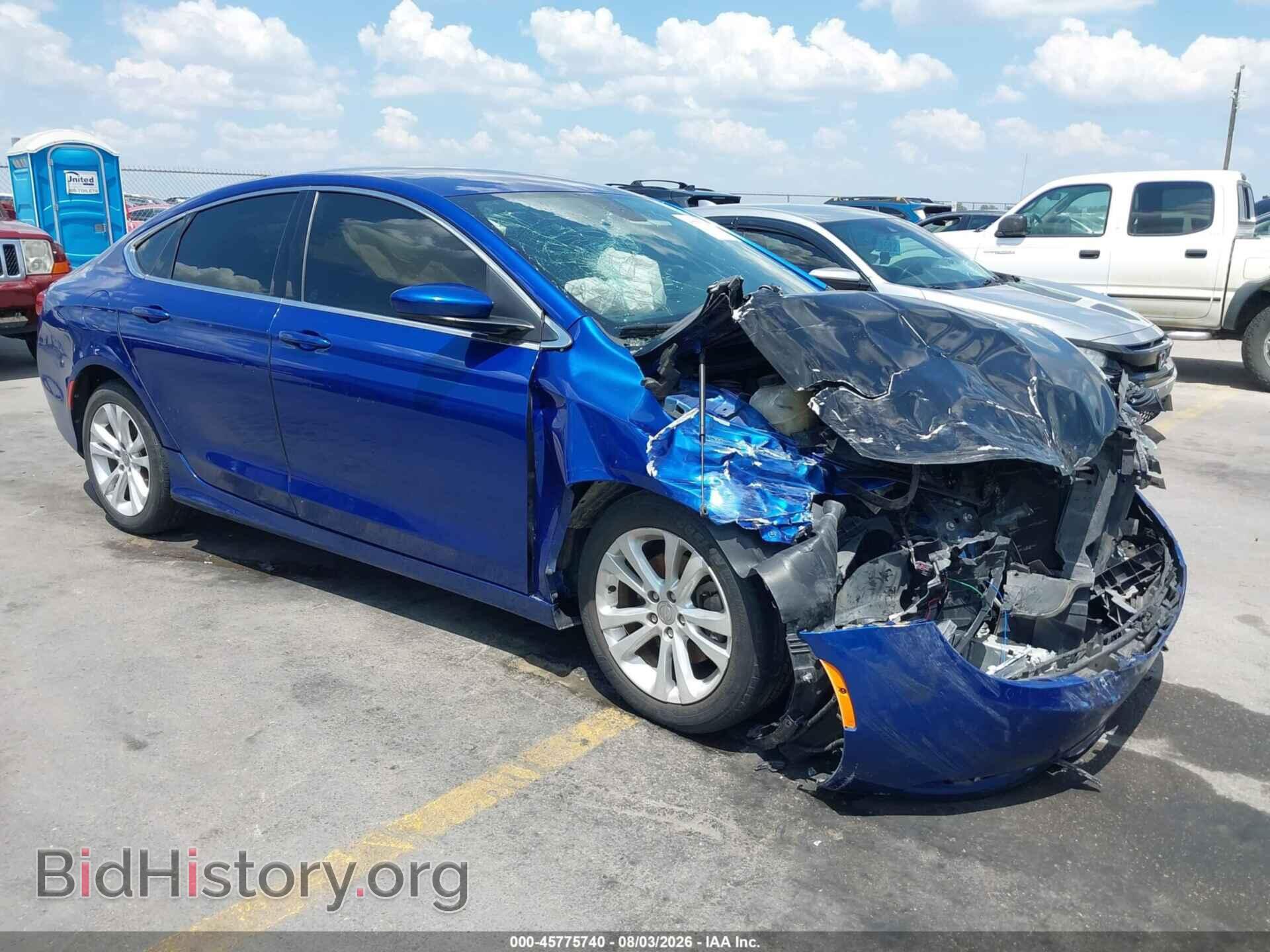 Фотография 1C3CCCAB5GN157952 - CHRYSLER 200 2016