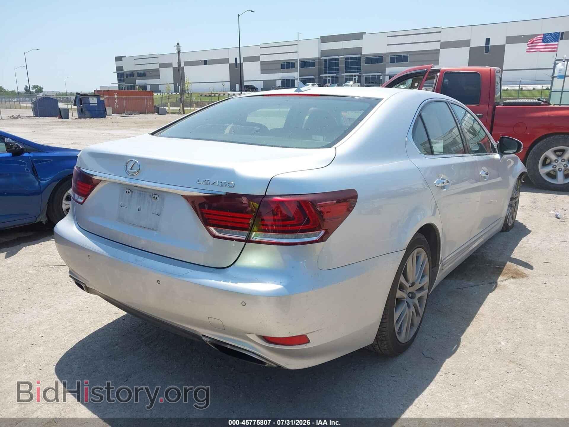 2013 LEXUS LS 460 - VIN: JTHBL1EF5D5118975 - Photo 4