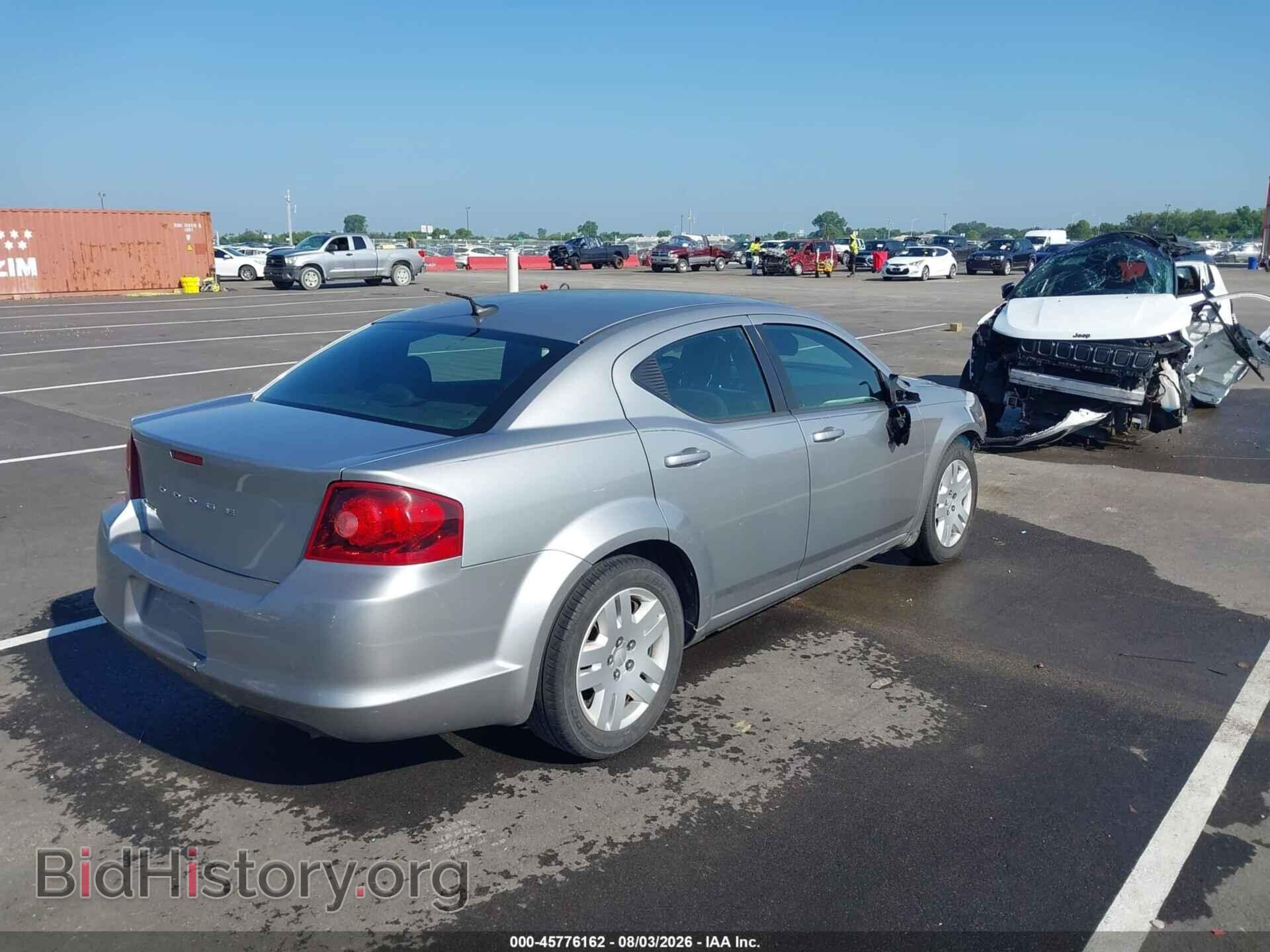 2014 DODGE AVENGER - VIN: 1C3CDZAB8EN161118 - Фото 4