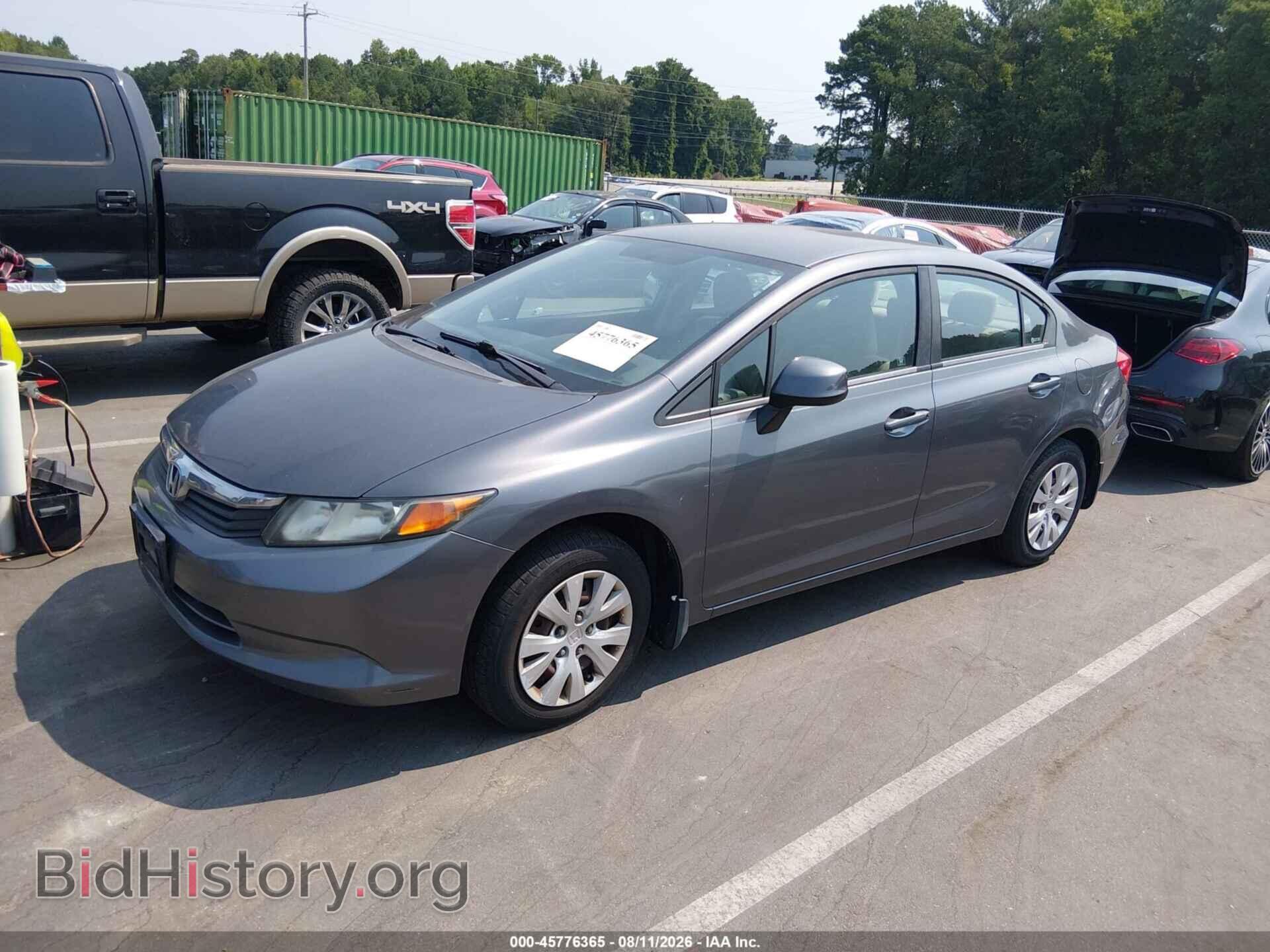 2012 HONDA CIVIC - VIN: 19XFB2F56CE025371 - Фото 2