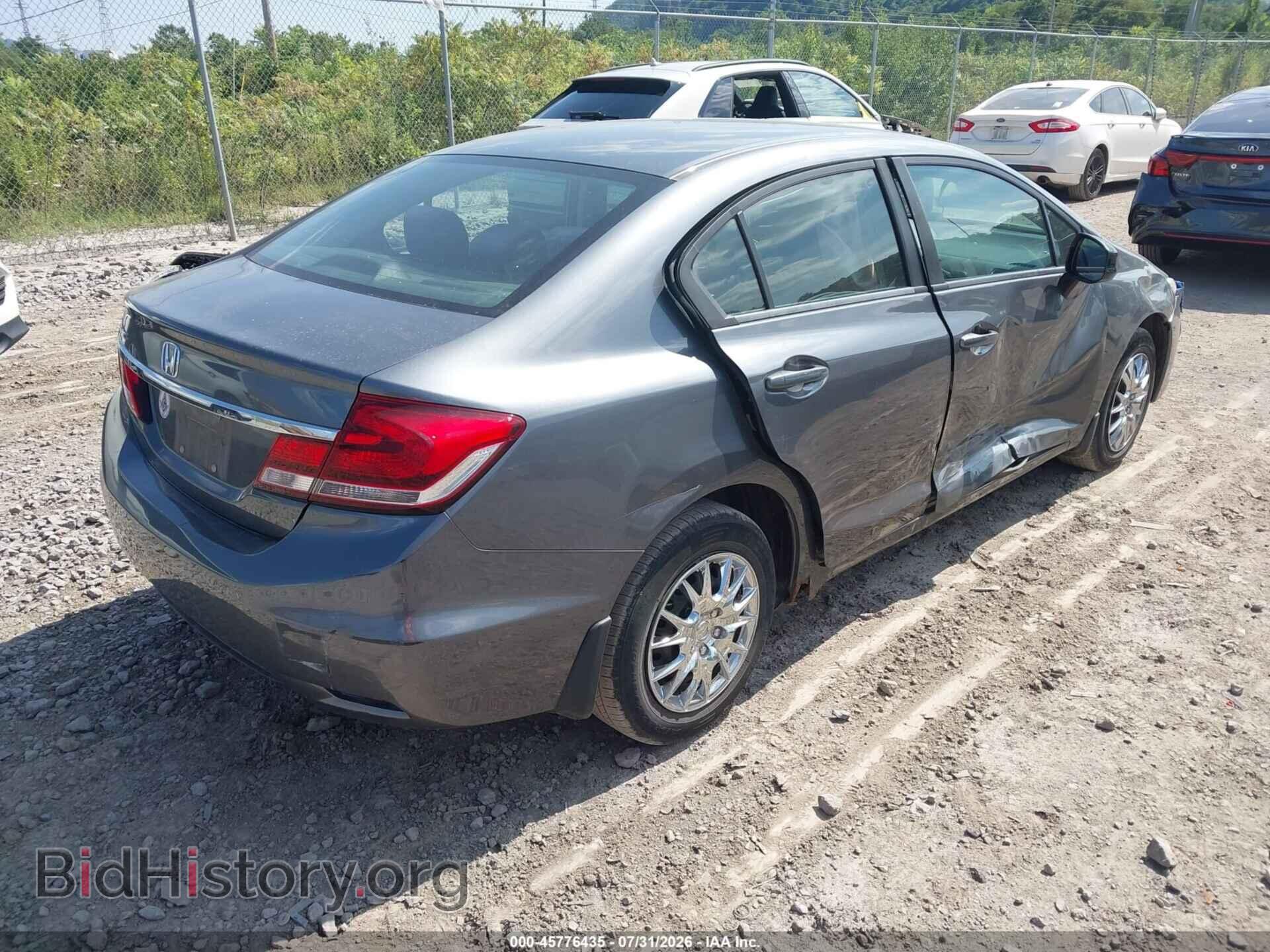 2013 HONDA CIVIC - VIN: 19XFB2F54DE210410 - Photo 4