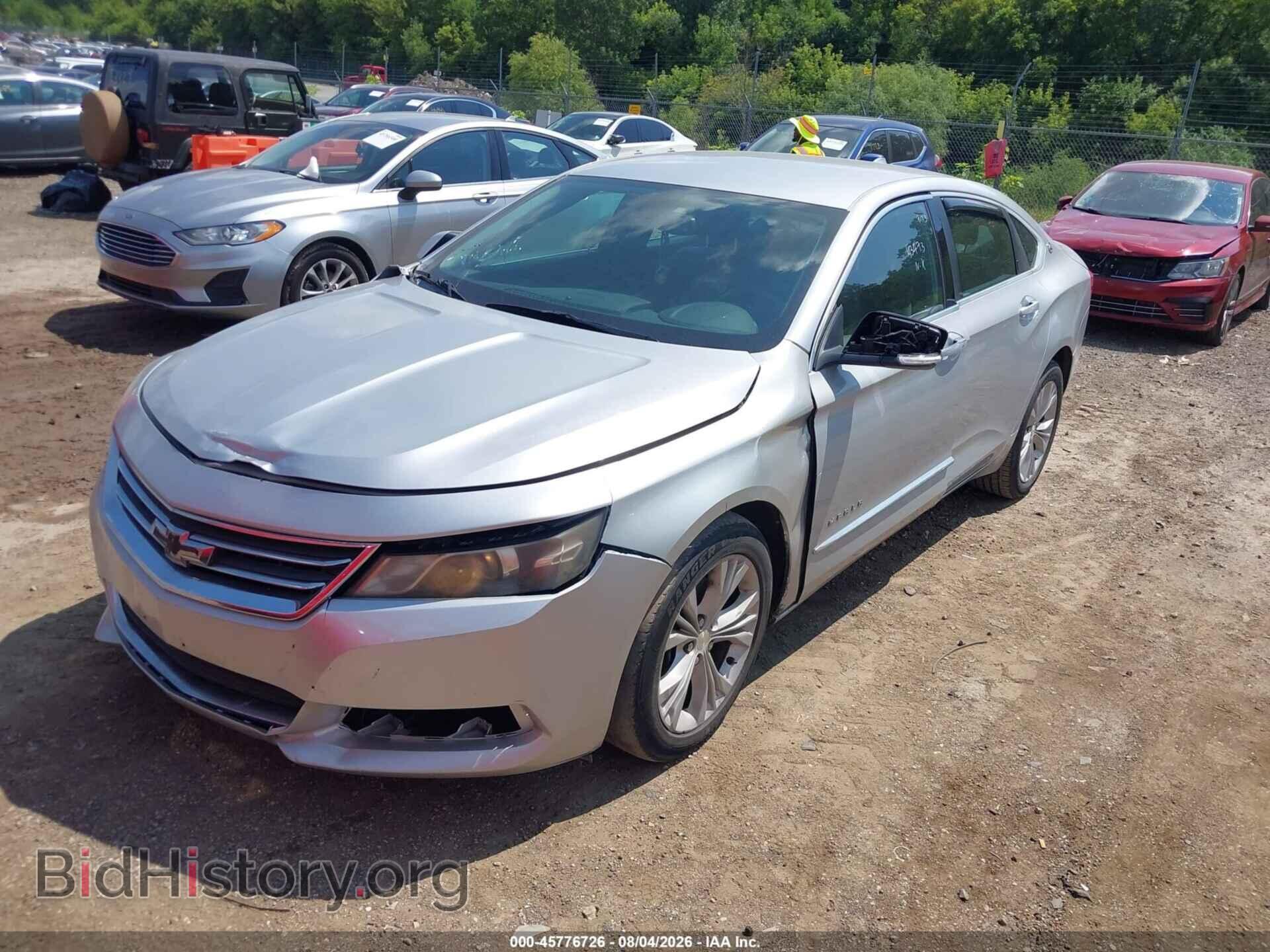 2014 CHEVROLET IMPALA - VIN: 1G1125S35EU143473 - Фото 2