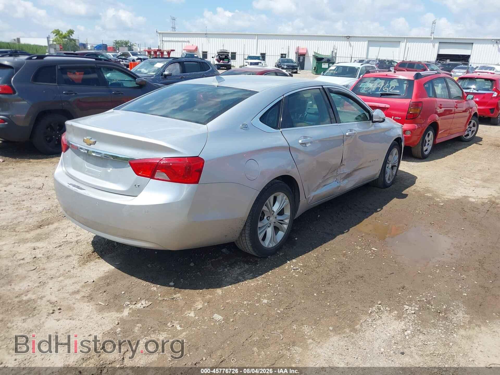 2014 CHEVROLET IMPALA - VIN: 1G1125S35EU143473 - Фото 4