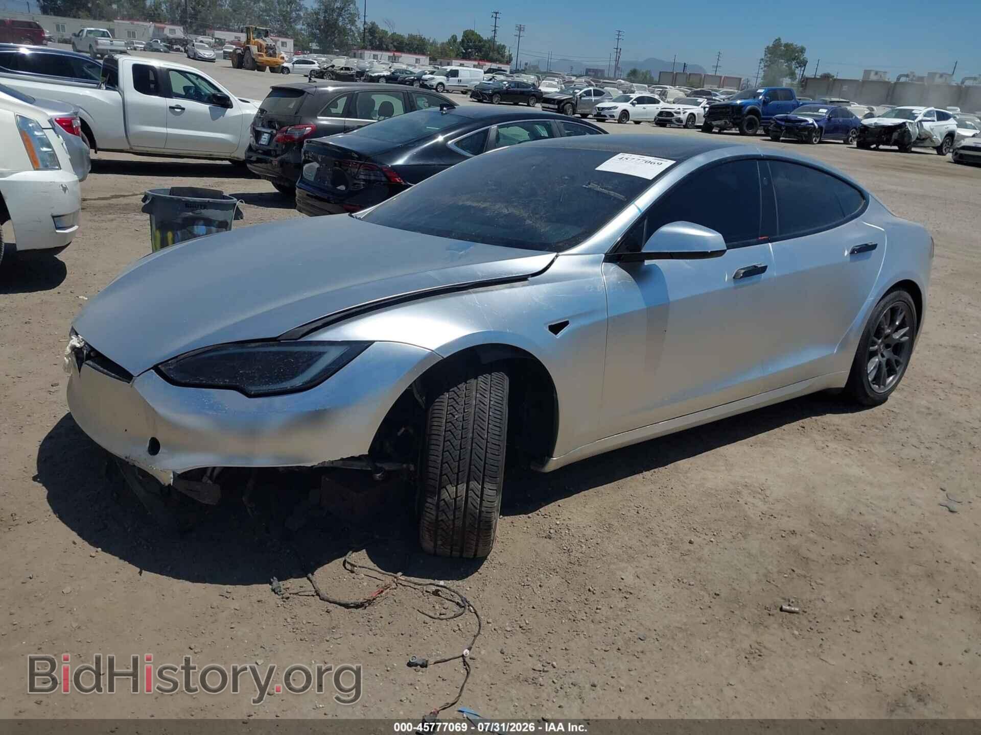 2023 TESLA MODEL S - VIN: 5YJSA1E59PF500332 - Фото 2