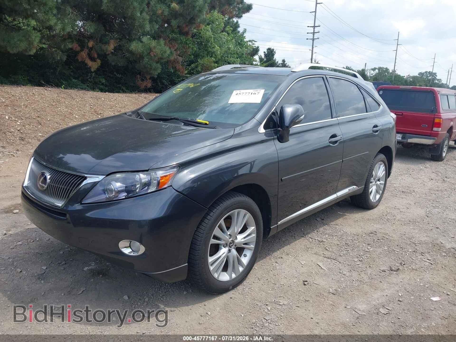 2010 LEXUS RX 450H - VIN: JTJBC1BA6A2012331 - Фото 2