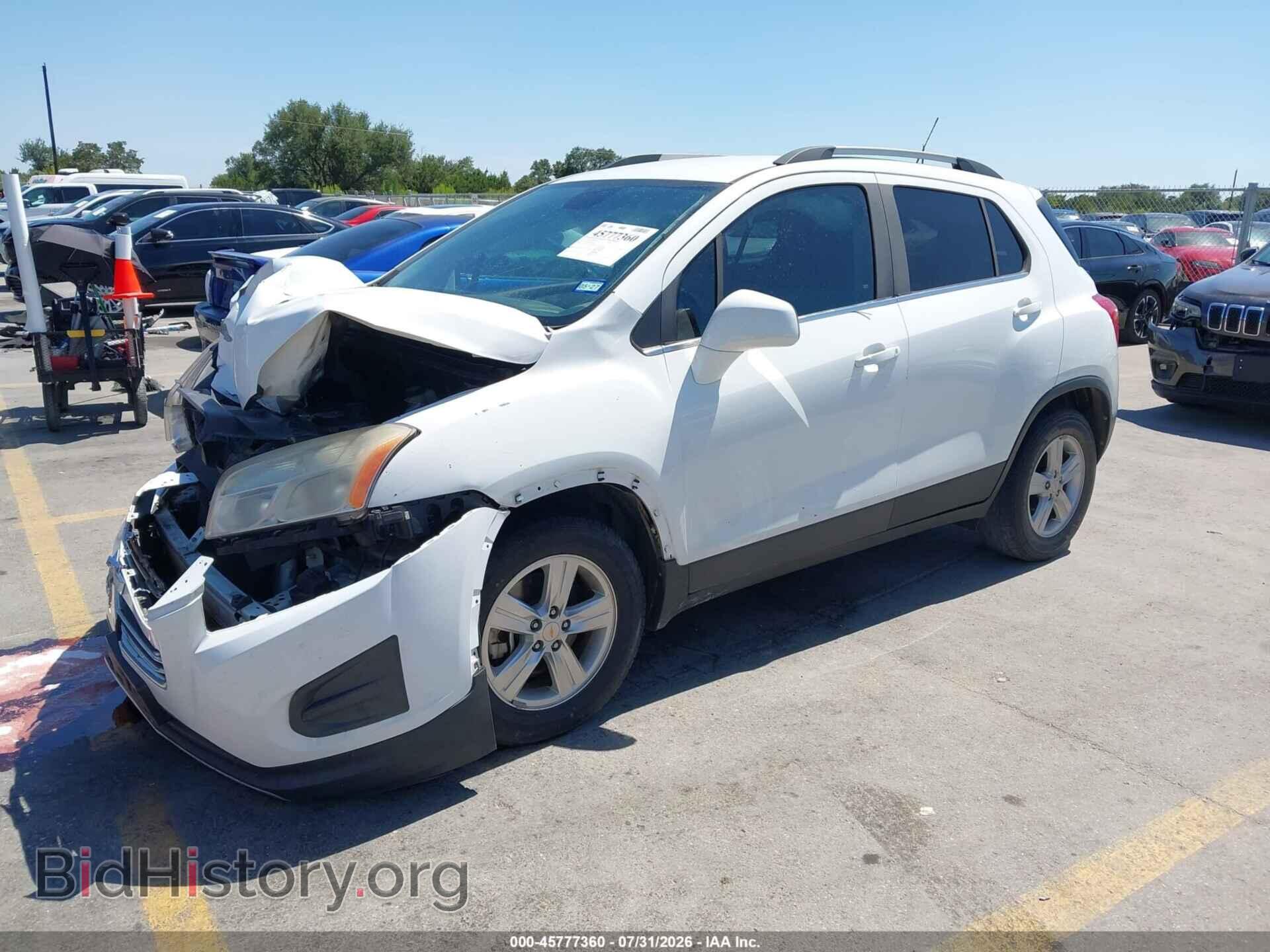 2015 CHEVROLET TRAX - VIN: KL7CJLSBXFB058718 - Фото 2