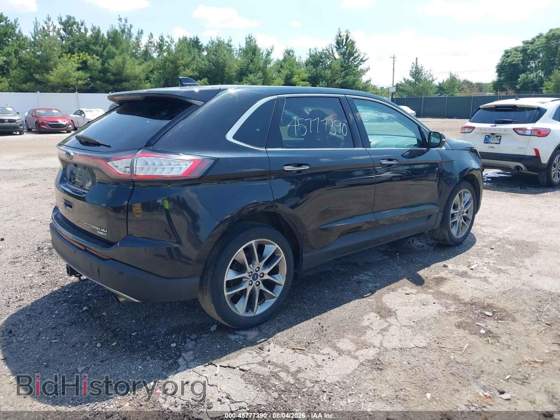 2015 FORD EDGE - VIN: 2FMTK4K91FBB72390 - Фото 4