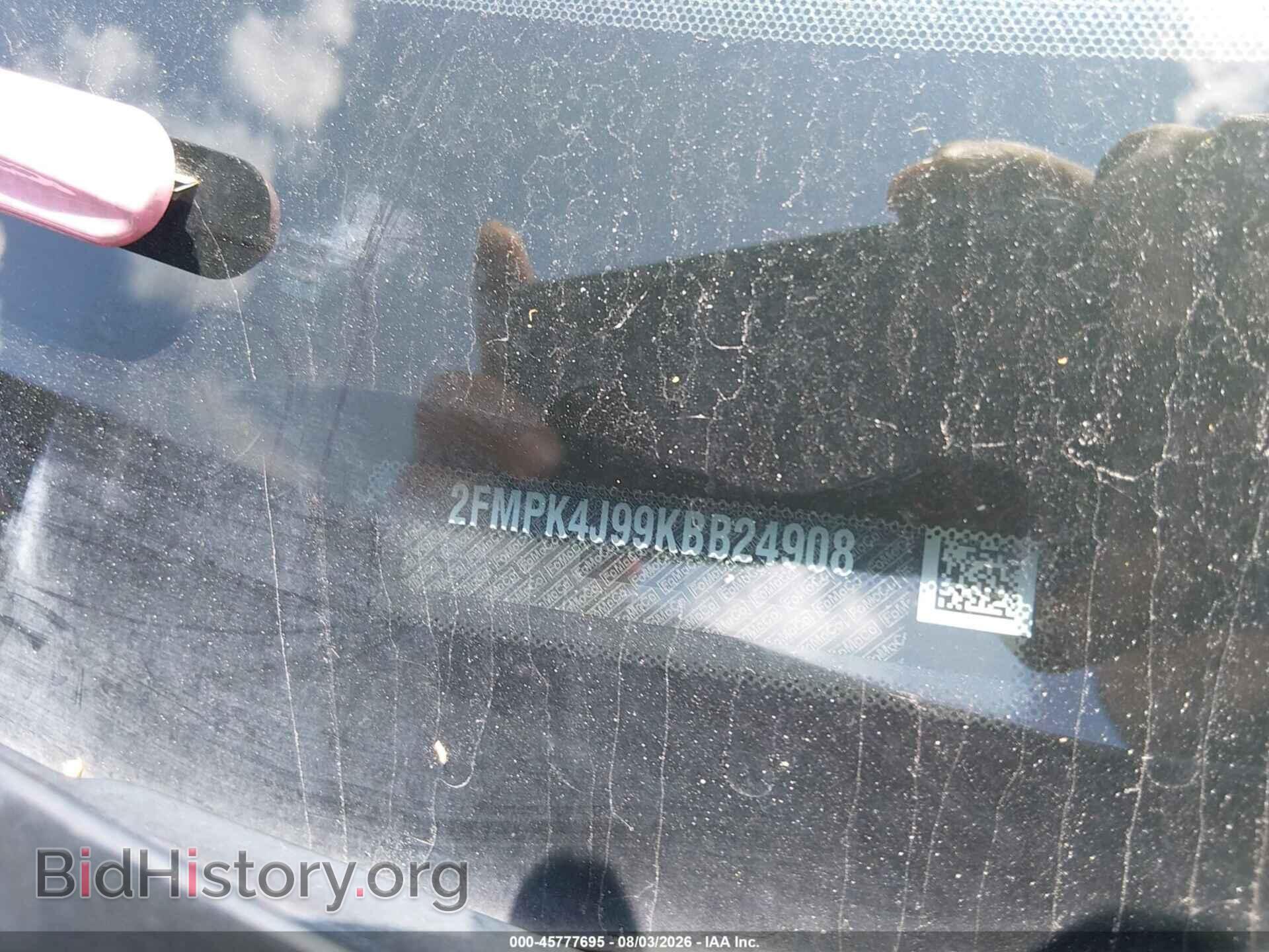 2019 FORD EDGE - VIN: 2FMPK4J99KBB24908 - Photo 9