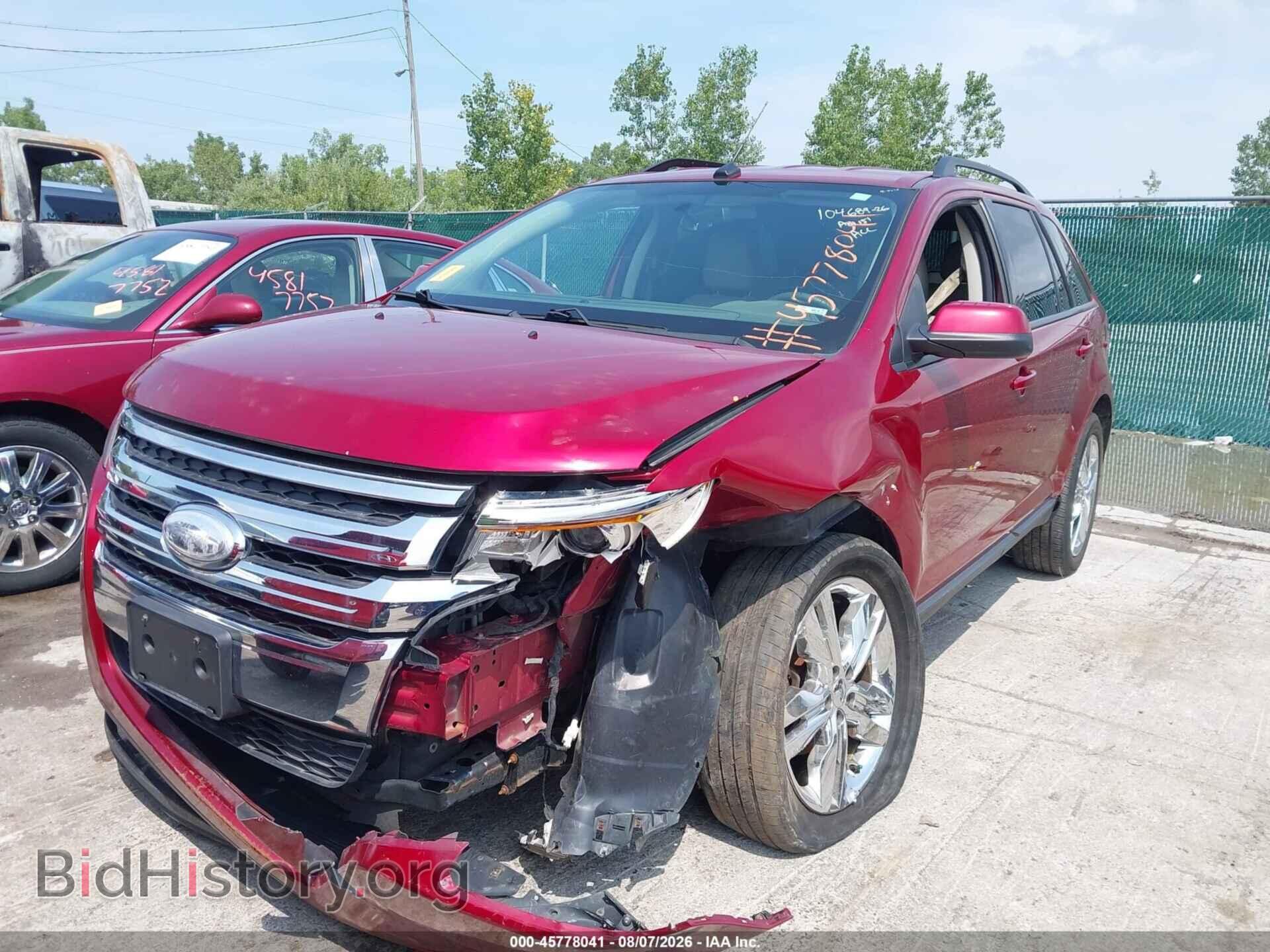 2013 FORD EDGE - VIN: 2FMDK4JC8DBA01151 - Фото 2