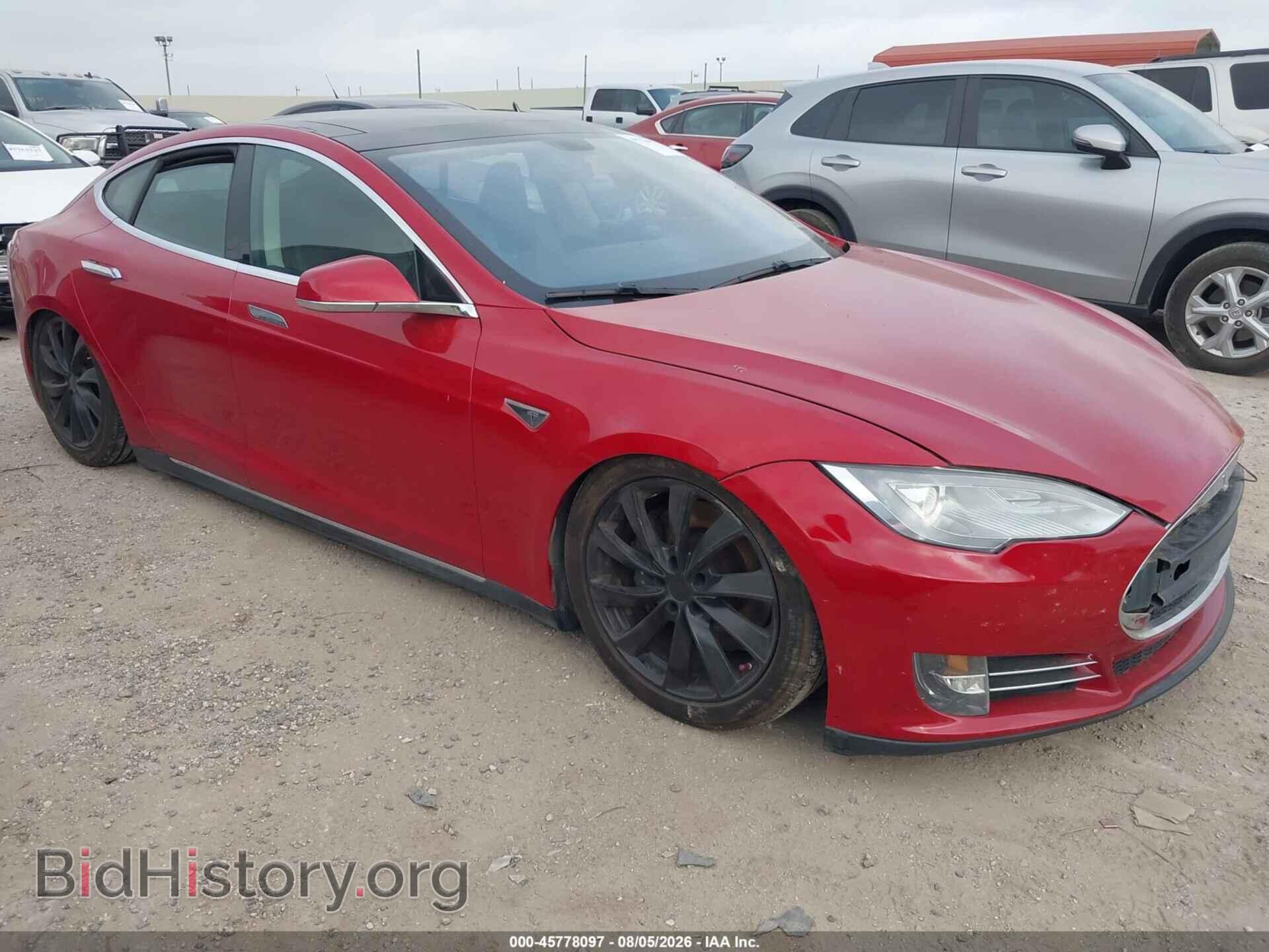 Фотография 5YJSA1DP6DFP15441 - TESLA MODEL S 2013
