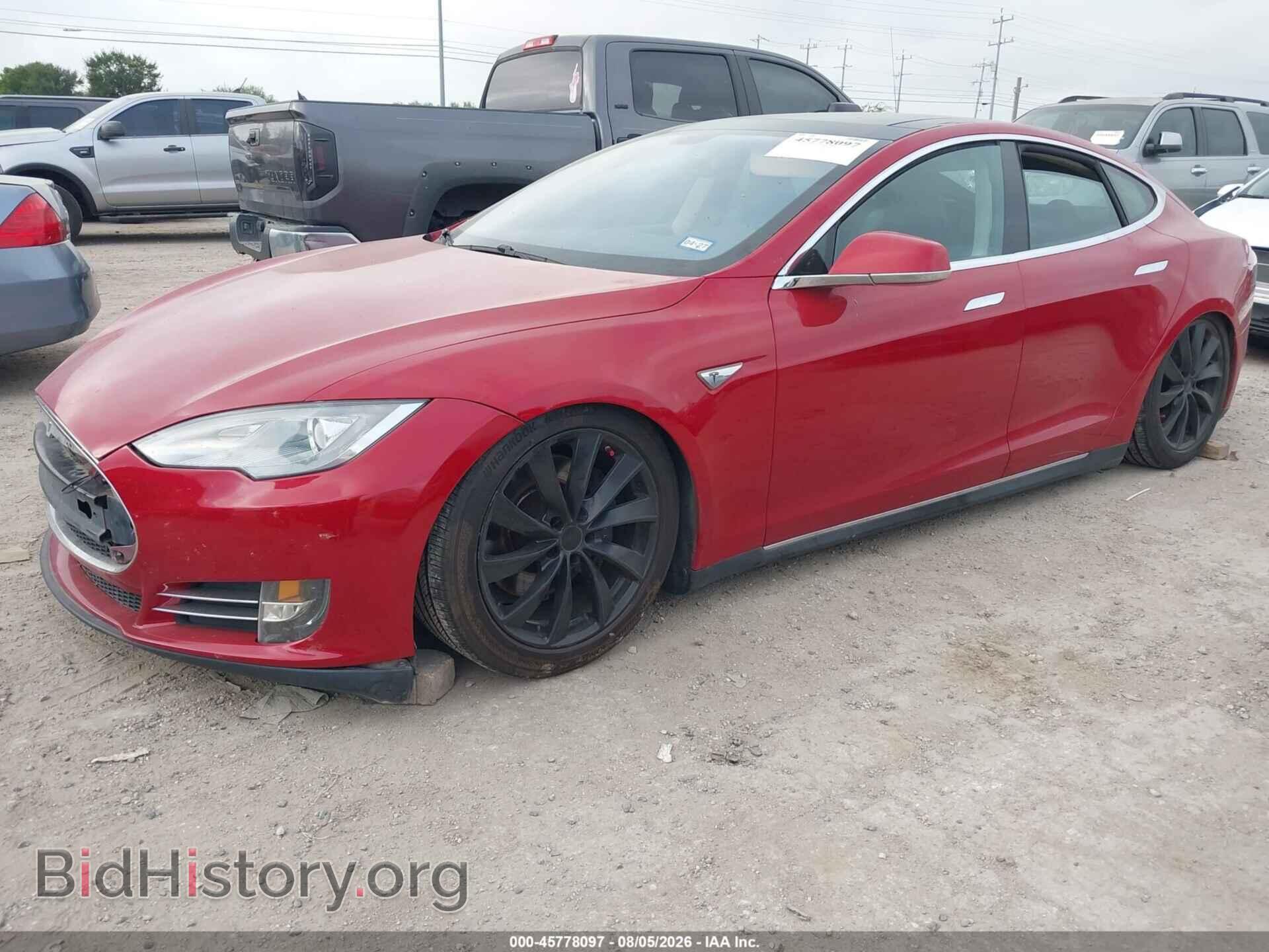 2013 TESLA MODEL S - VIN: 5YJSA1DP6DFP15441 - Фото 2