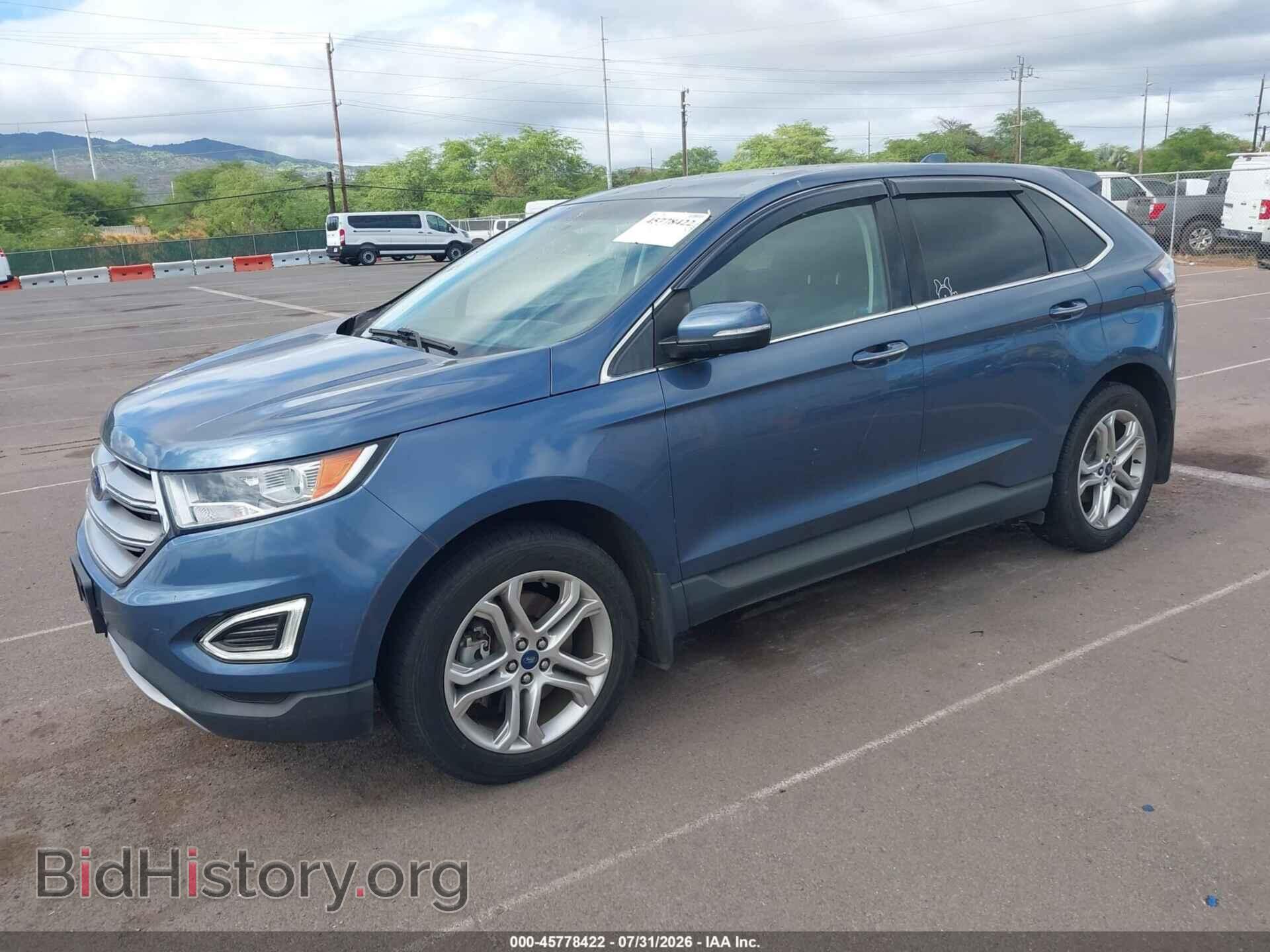 2018 FORD EDGE - VIN: 2FMPK4K96JBB75490 - Фото 2