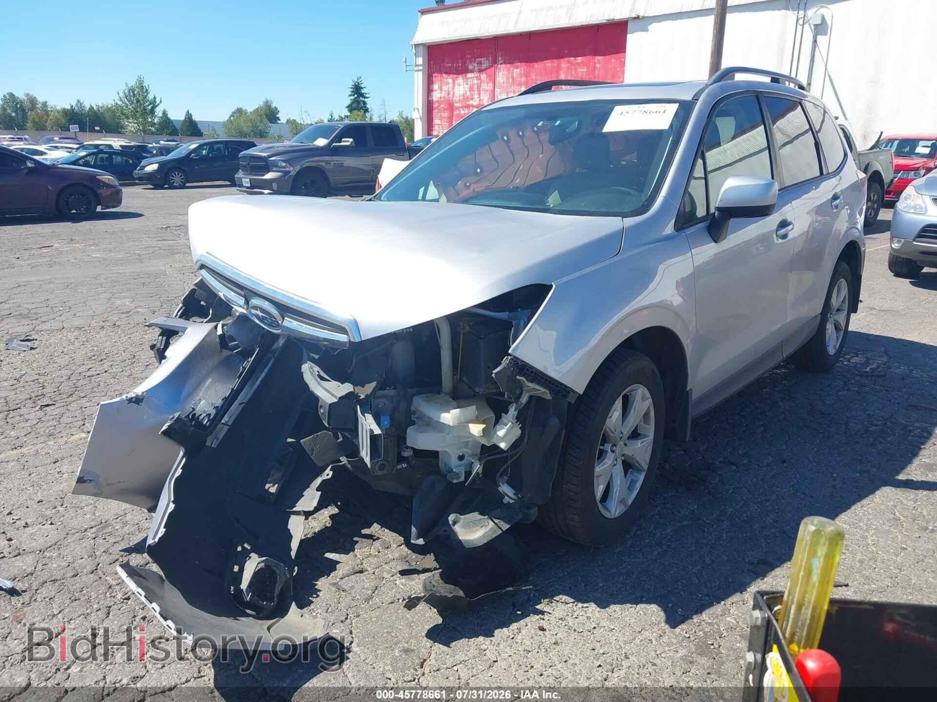 2016 SUBARU FORESTER - VIN: JF2SJADC8GH533565 - Фото 2