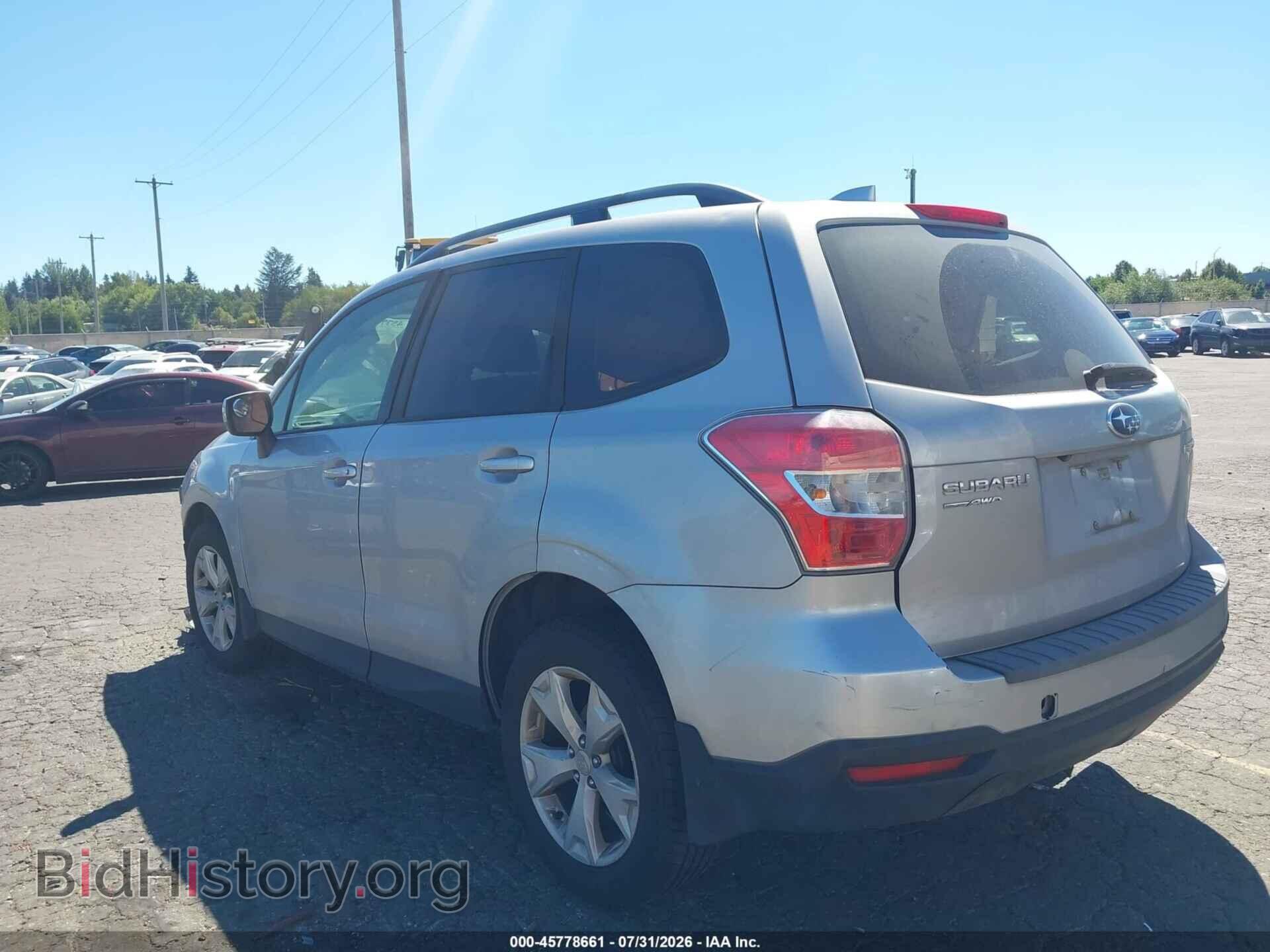 2016 SUBARU FORESTER - VIN: JF2SJADC8GH533565 - Фото 3