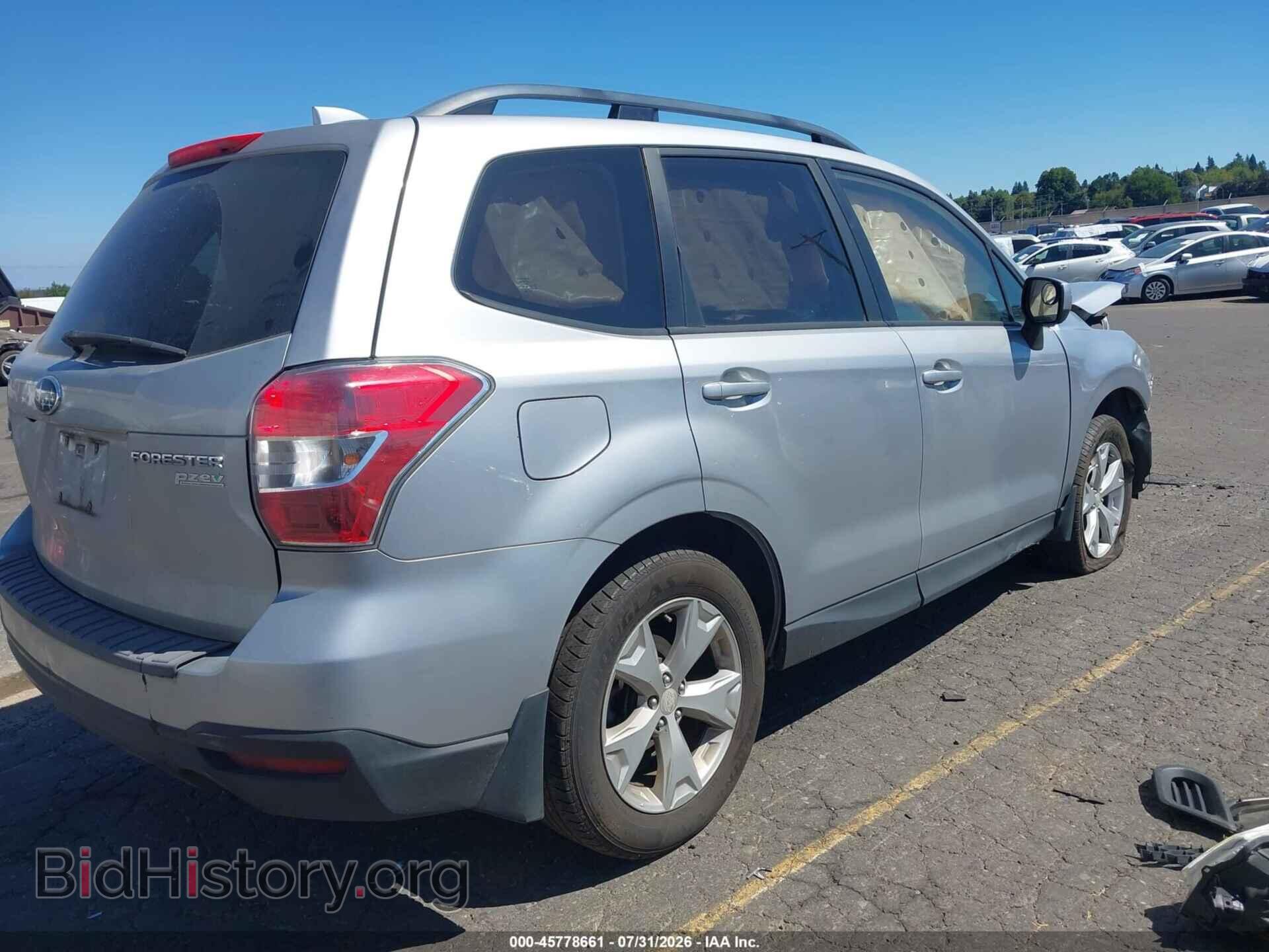 2016 SUBARU FORESTER - VIN: JF2SJADC8GH533565 - Фото 4