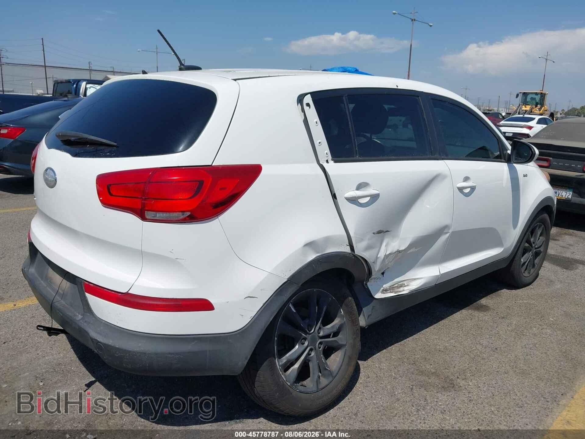 2014 KIA SPORTAGE - VIN: KNDPBCAC4E7618116 - Фото 6