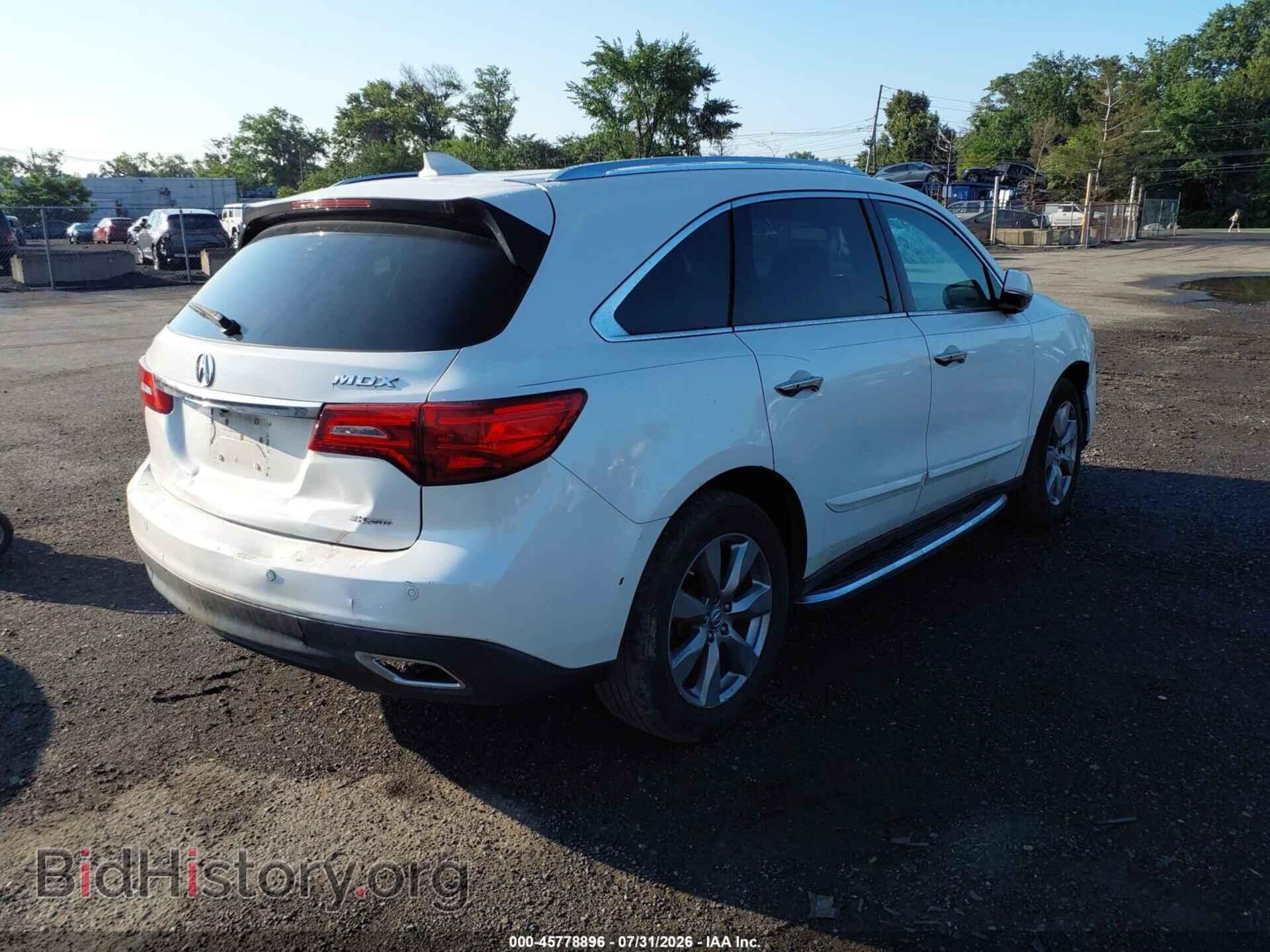 2014 ACURA MDX - VIN: 5FRYD4H8XEB005755 - Фото 4