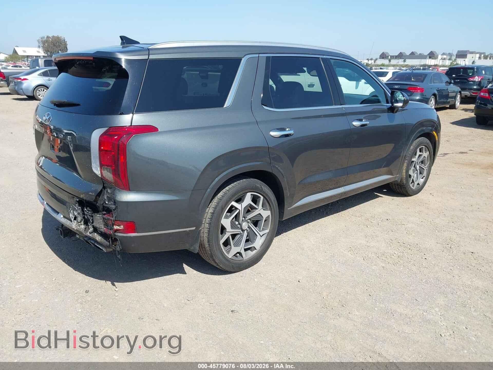 2022 HYUNDAI PALISADE - VIN: KM8R74HE2NU347318 - Photo 4