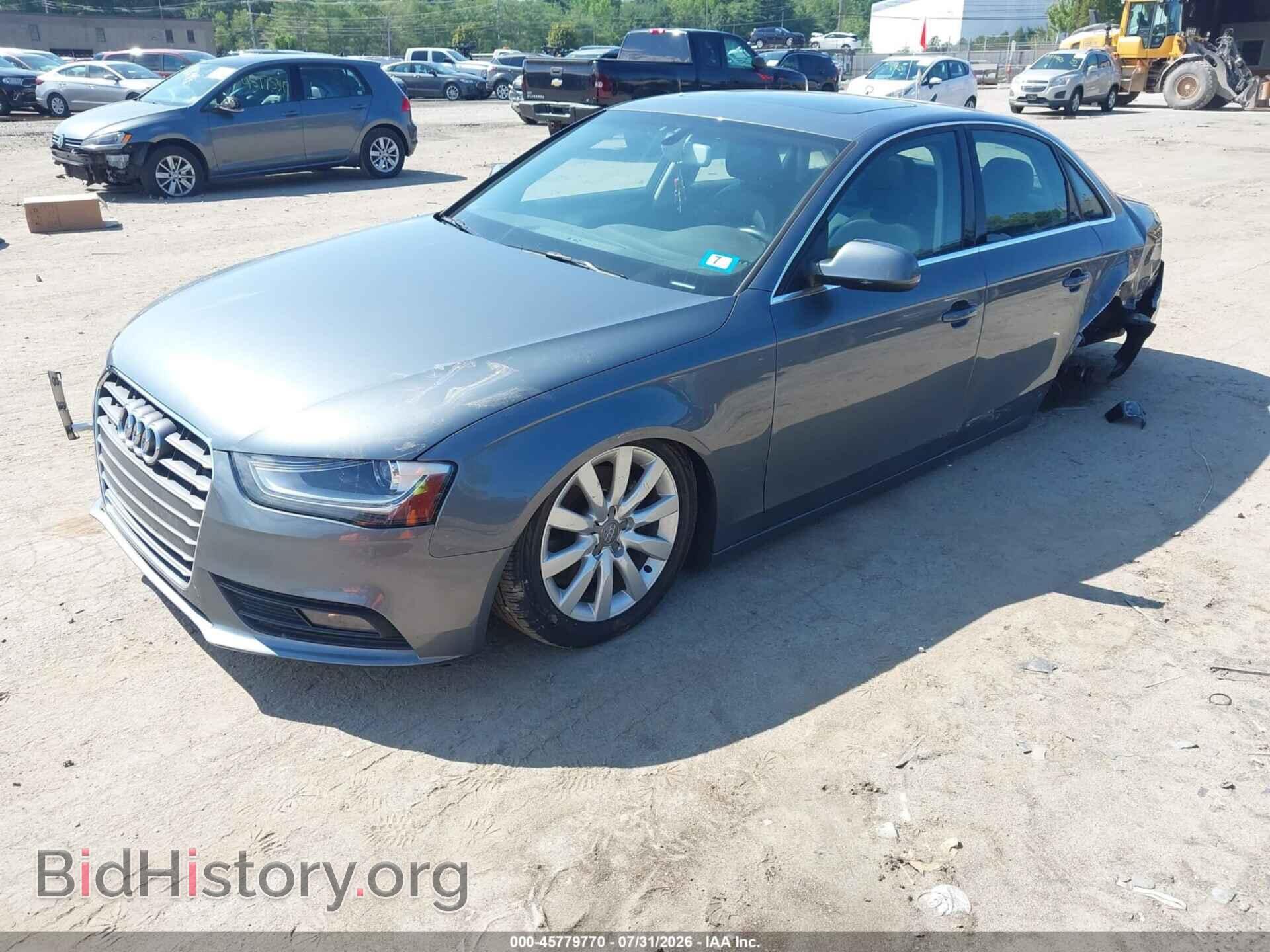 2013 AUDI A4 - VIN: WAUDFAFL3DN042255 - Photo 2