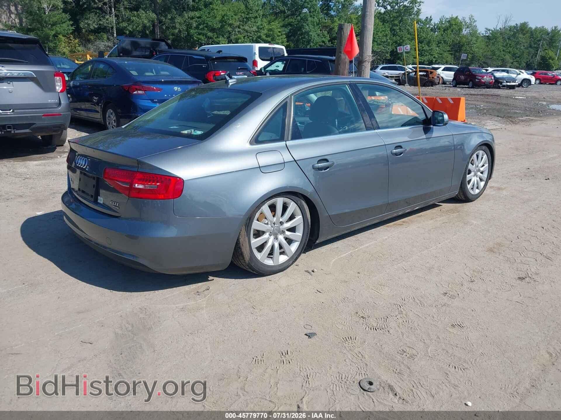 2013 AUDI A4 - VIN: WAUDFAFL3DN042255 - Photo 4