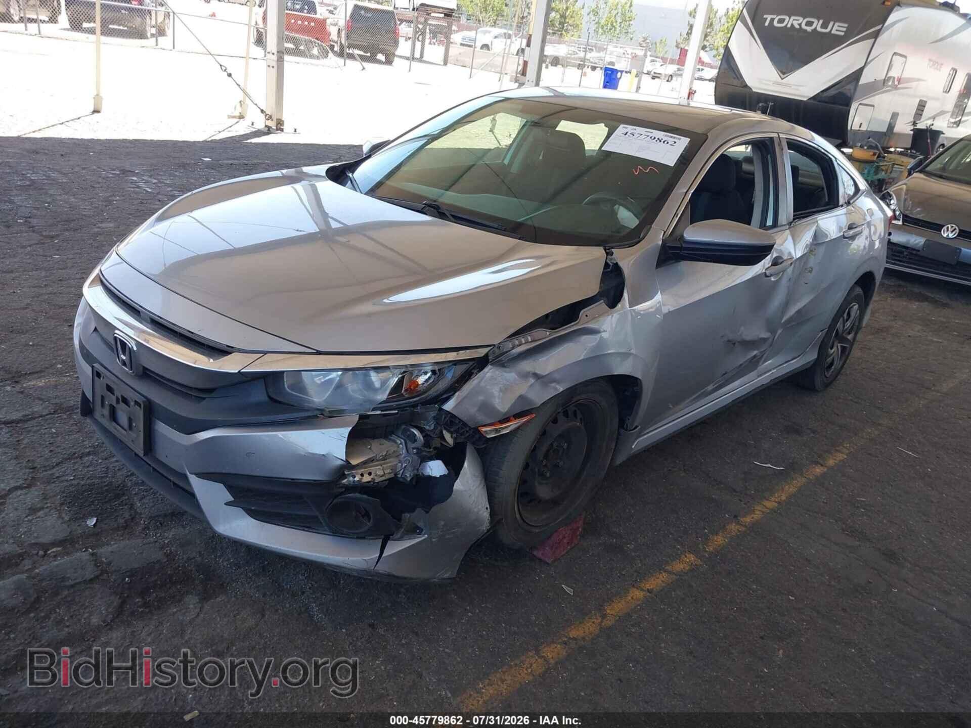 2017 HONDA CIVIC - VIN: 19XFC2F54HE223841 - Фото 2