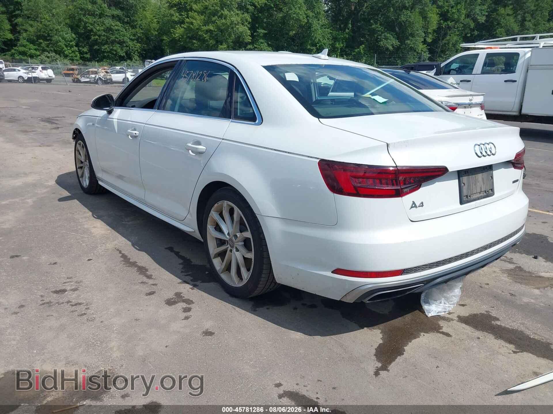 2019 AUDI A4 - VIN: WAUDNAF45KN014272 - Photo 3