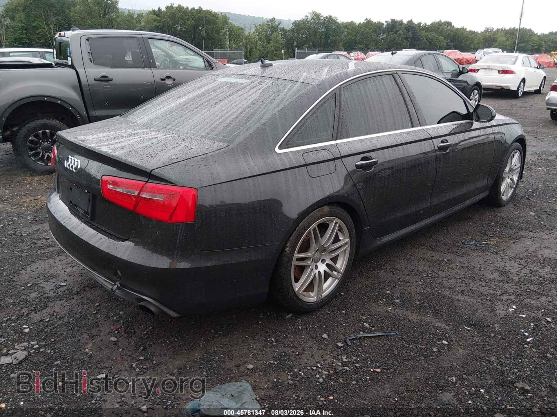 2013 AUDI A6 - VIN: WAUHGAFC6DN066628 - Фото 4