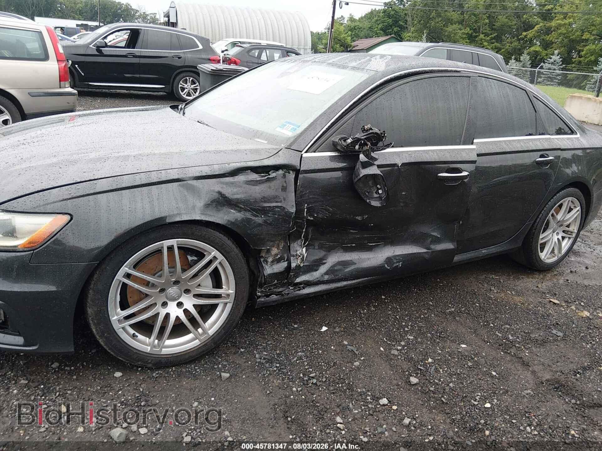 2013 AUDI A6 - VIN: WAUHGAFC6DN066628 - Фото 6
