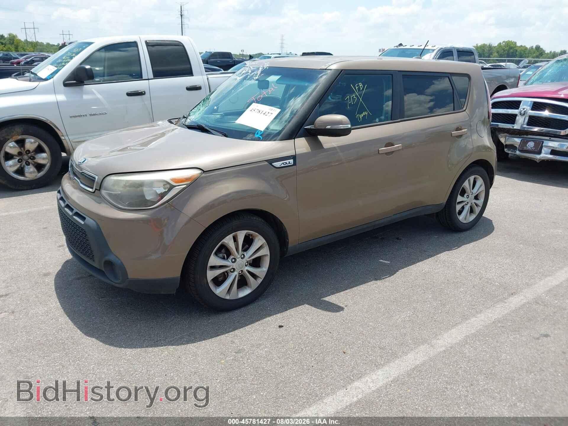 2014 KIA SOUL - VIN: KNDJP3A58E7010835 - Фото 2