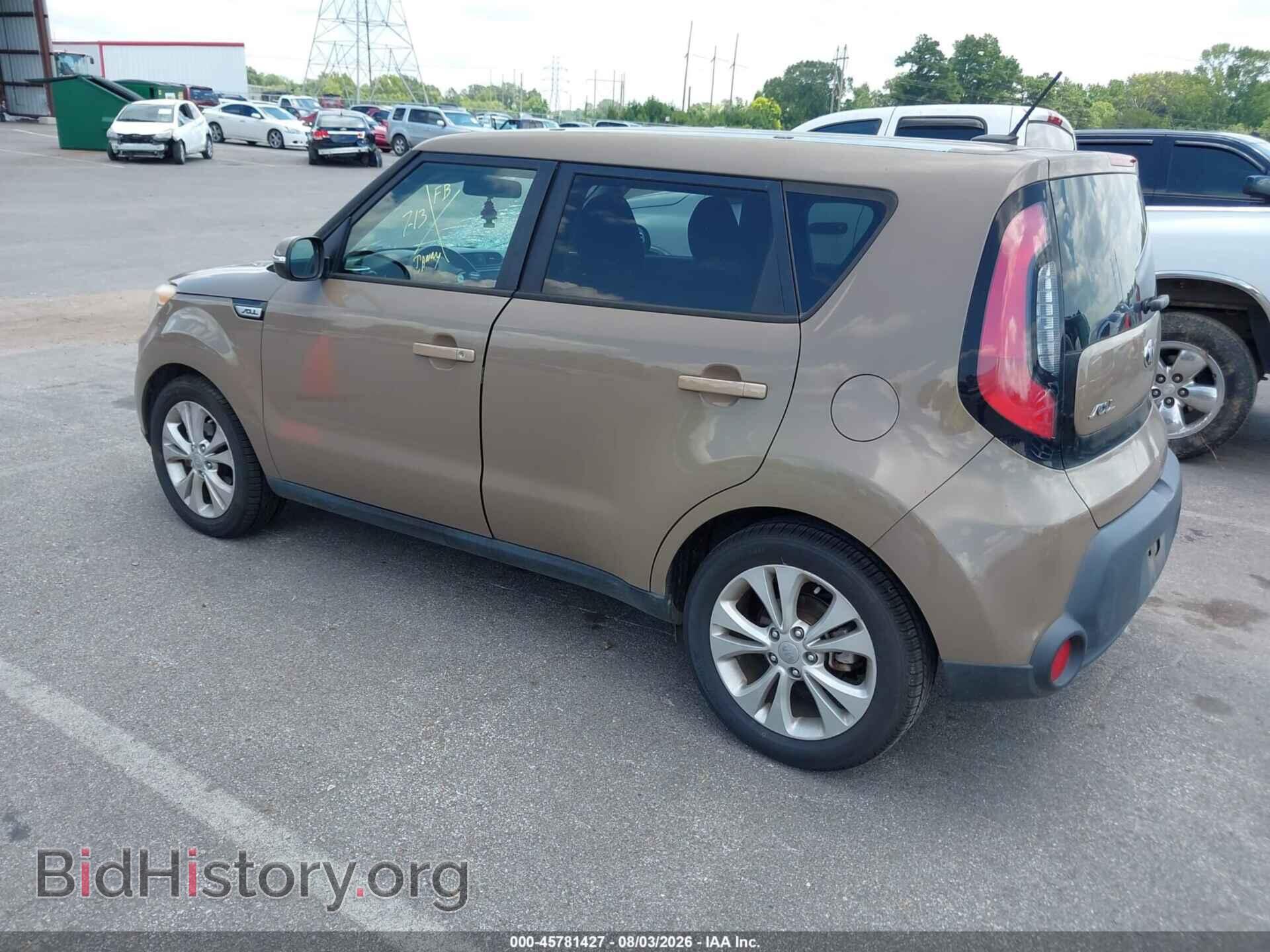 2014 KIA SOUL - VIN: KNDJP3A58E7010835 - Фото 3
