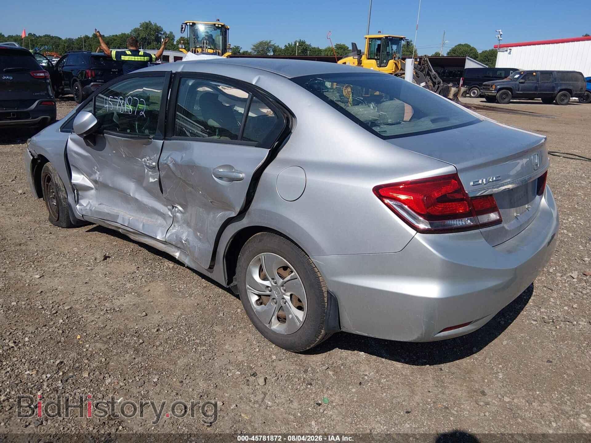 2013 HONDA CIVIC - VIN: 19XFB2F59DE090104 - Фото 3