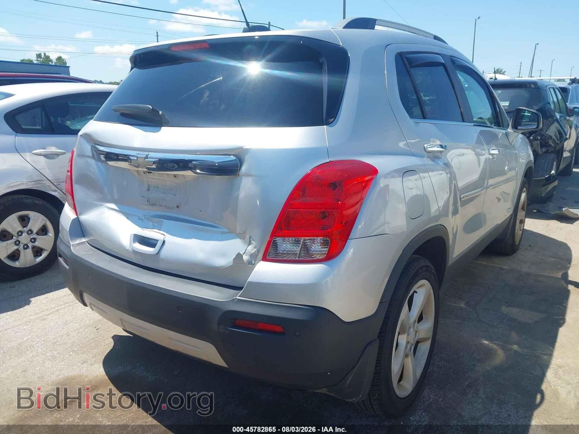 2016 CHEVROLET TRAX - VIN: 3GNCJRSB5GL161705 - Photo 4
