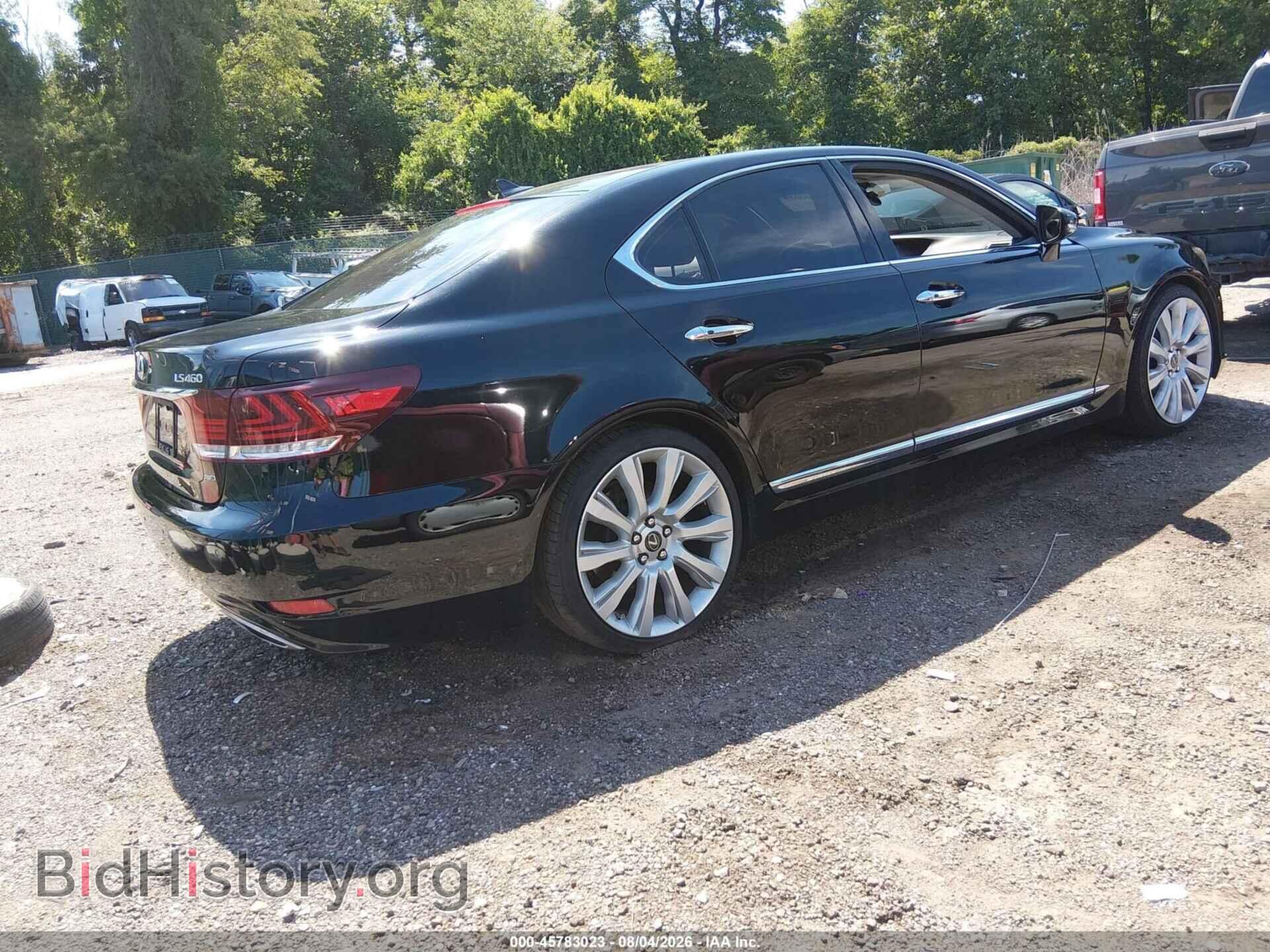 2013 LEXUS LS 460 - VIN: JTHCL5EF0D5018195 - Photo 4