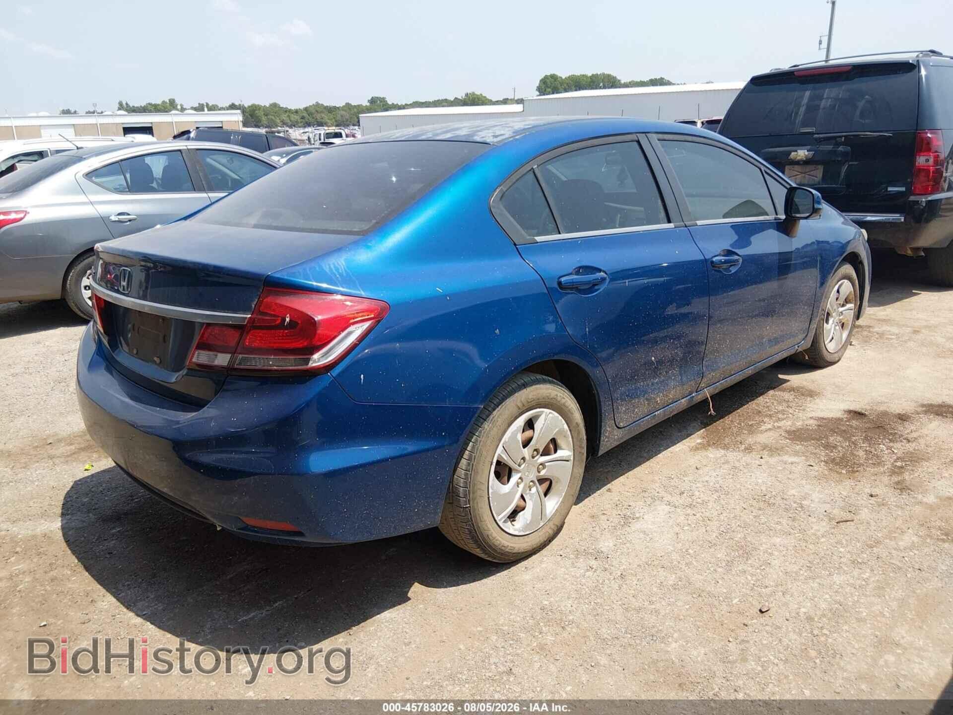 2013 HONDA CIVIC - VIN: 2HGFB2F56DH585334 - Фото 4