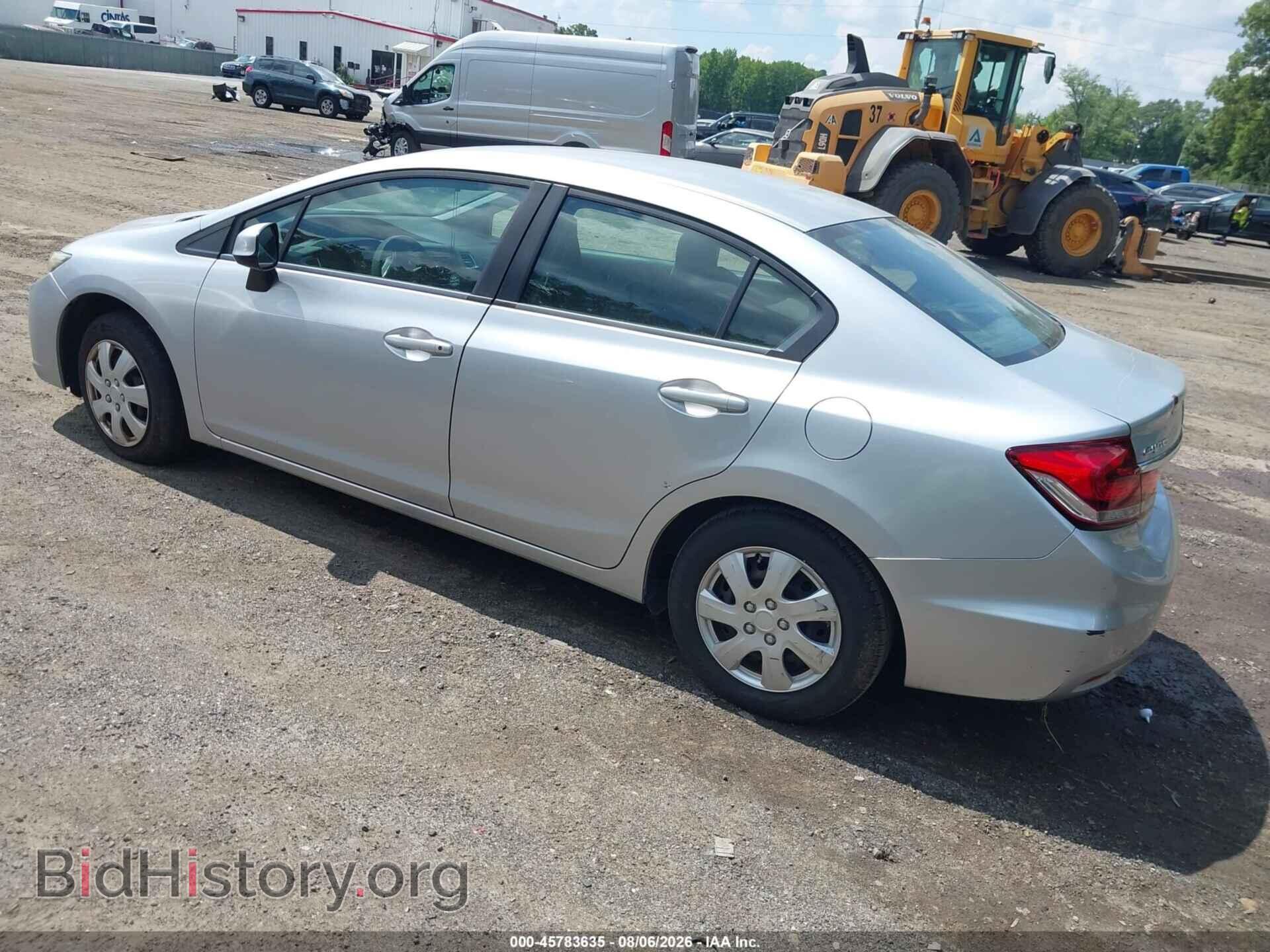 2013 HONDA CIVIC - VIN: 2HGFB2F56DH630737 - Фото 3