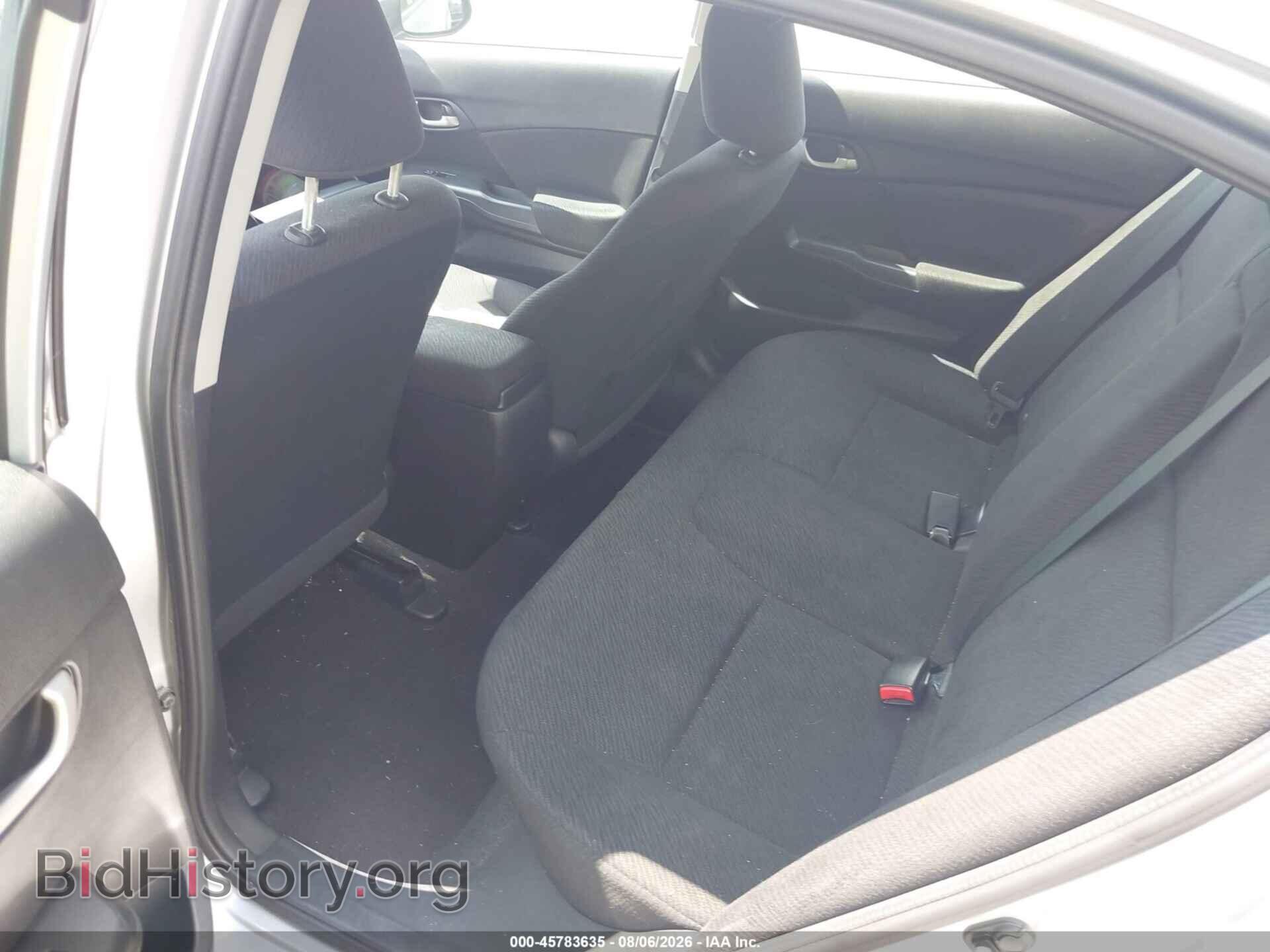 2013 HONDA CIVIC - VIN: 2HGFB2F56DH630737 - Фото 8