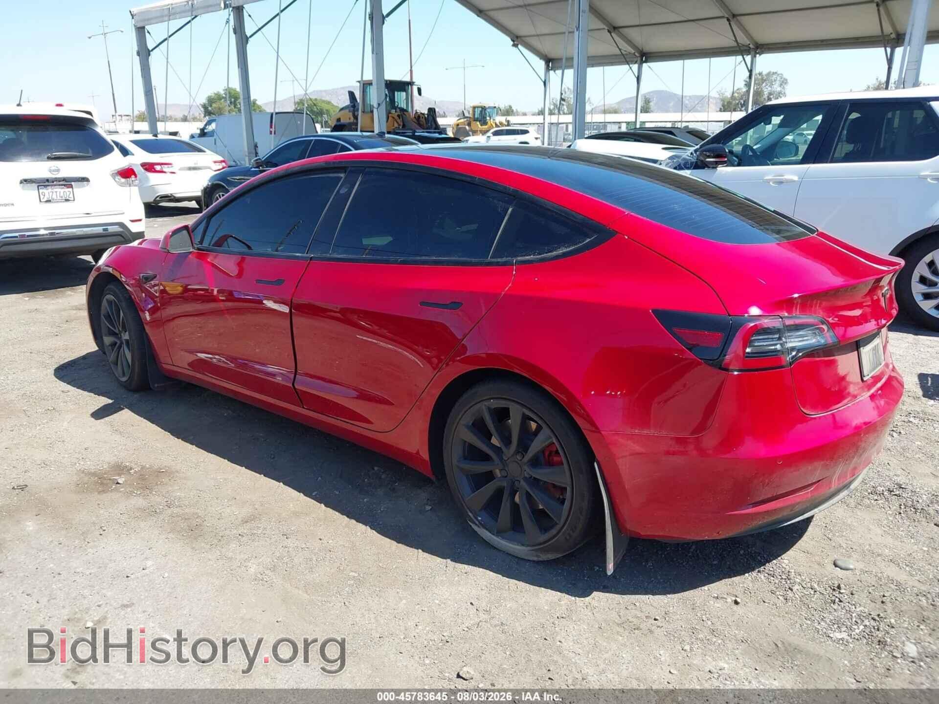 2021 TESLA MODEL 3 - VIN: 5YJ3E1EB7MF937563 - Фото 3