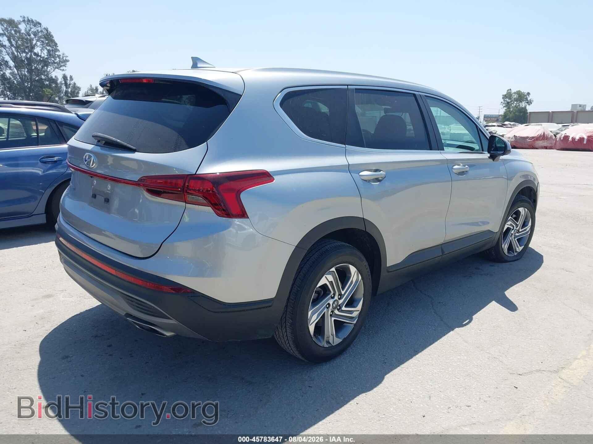 2021 HYUNDAI SANTA FE - VIN: 5NMS14AJ3MH356064 - Фото 4