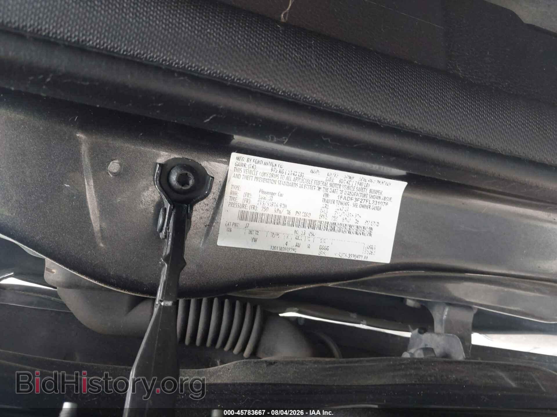 2015 FORD FOCUS - VIN: 1FADP3F27FL231076 - Фото 9