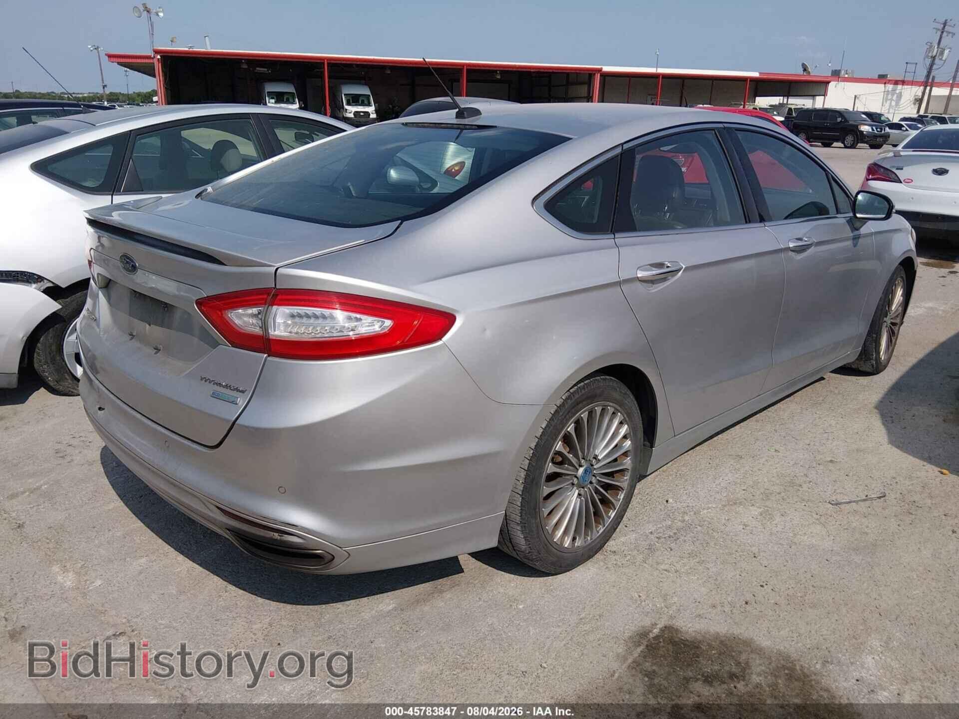 2013 FORD FUSION - VIN: 3FA6P0K95DR210493 - Фото 4