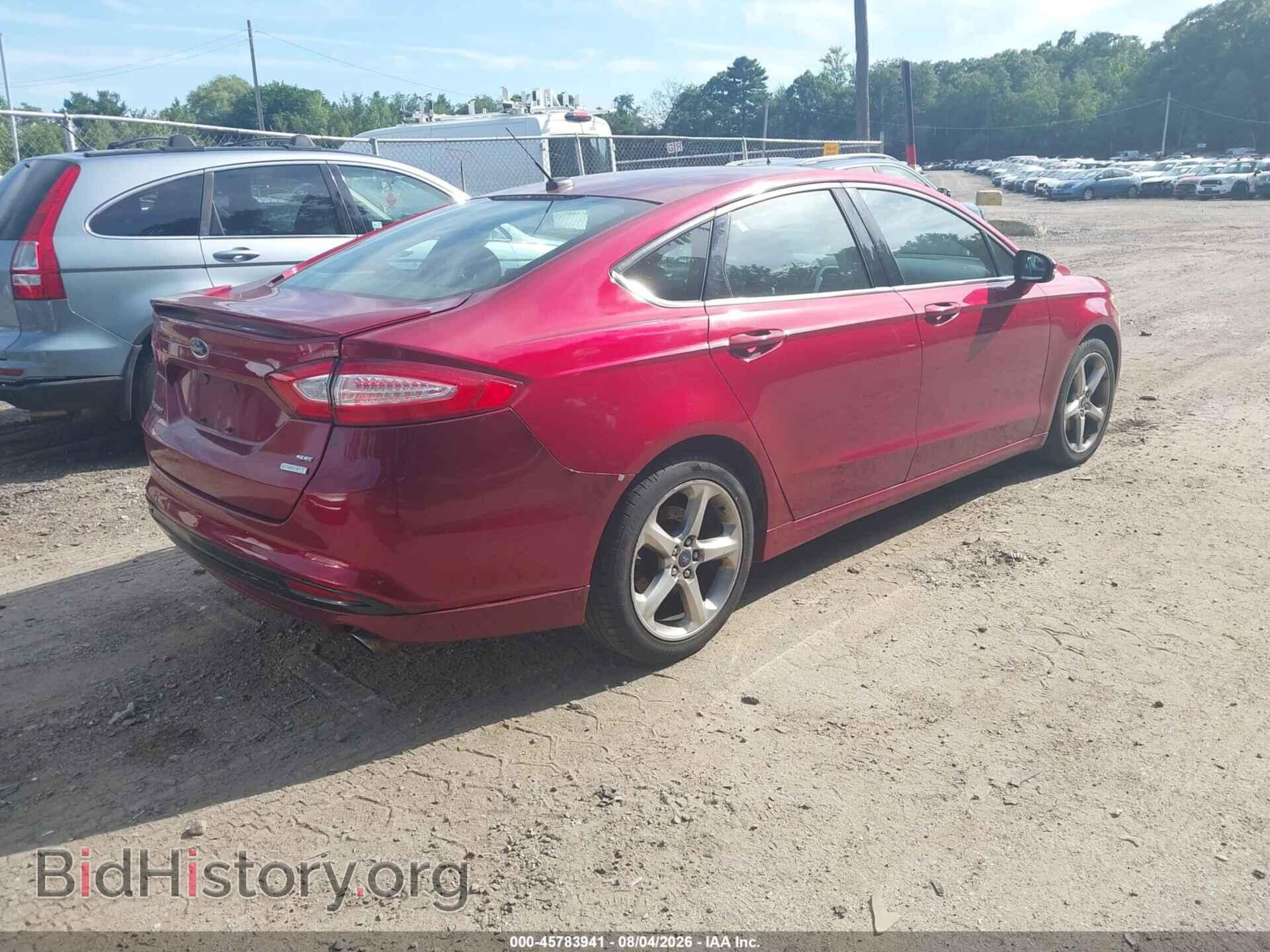 2013 FORD FUSION - VIN: 3FA6P0HR2DR358950 - Фото 4