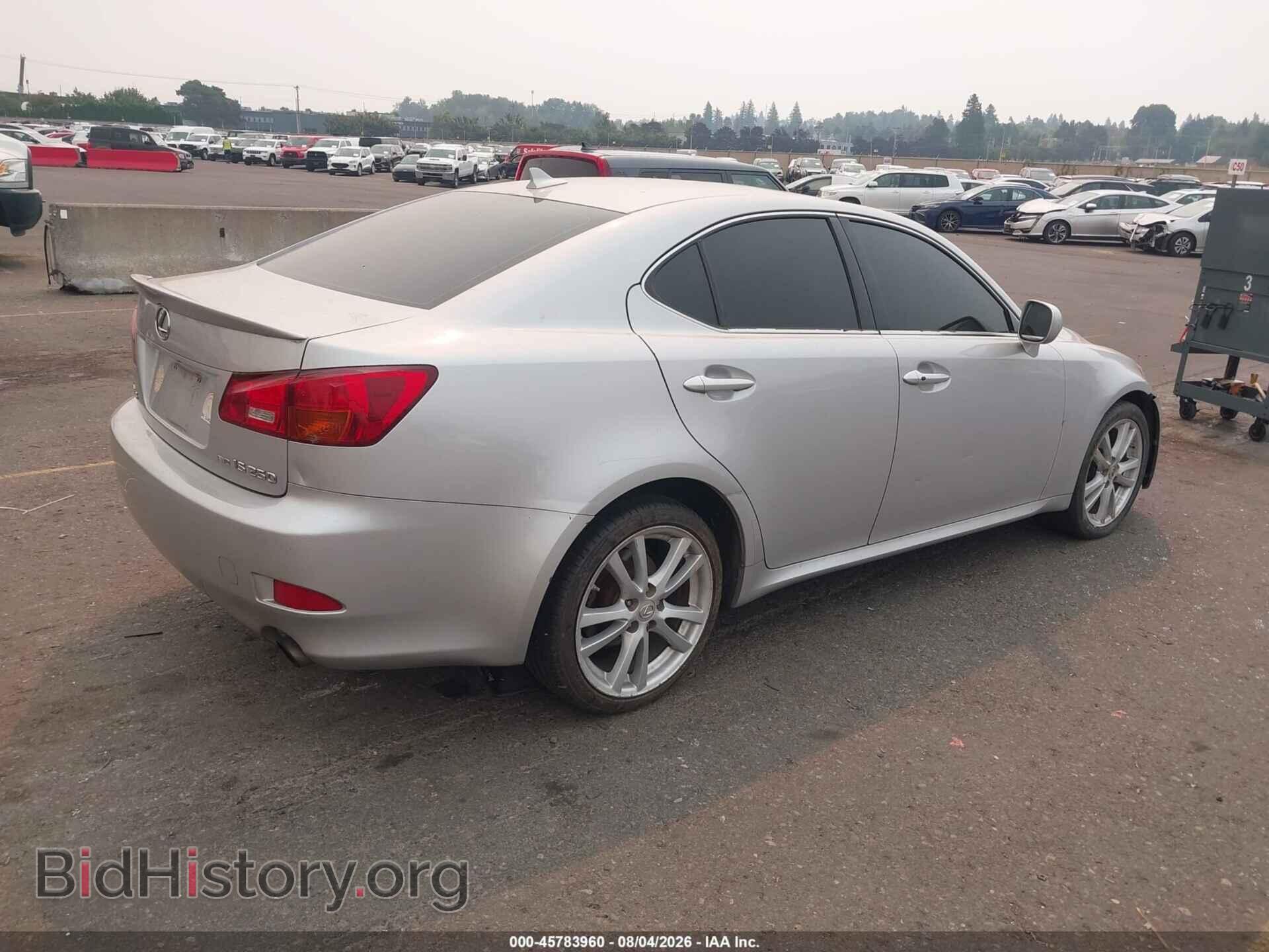 2007 LEXUS IS 250 - VIN: JTHCK262575009140 - Фото 4